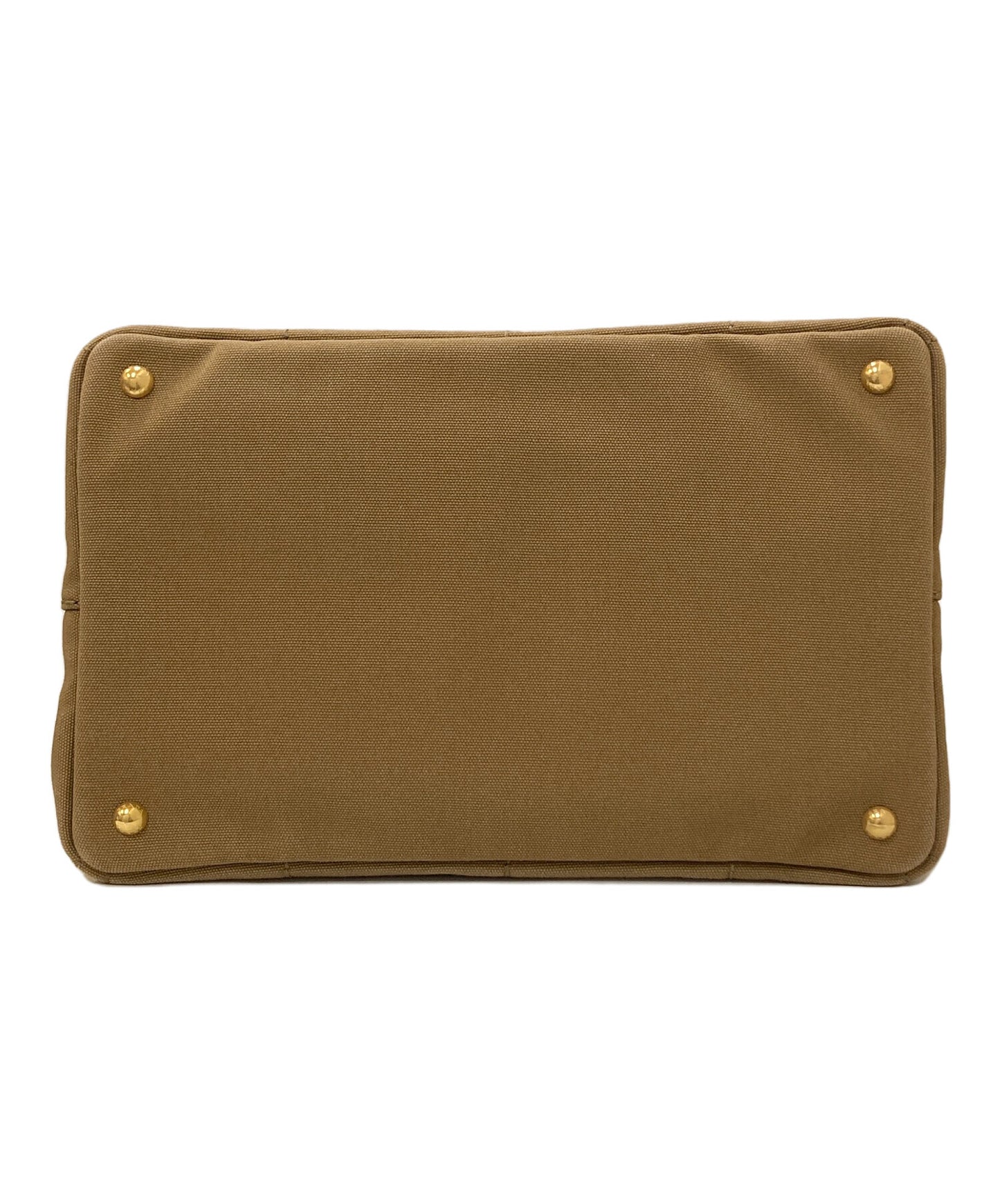 [Pre-owned] PRADA Kanapa M 2WAY Canvas Shoulder Bag 1BG642