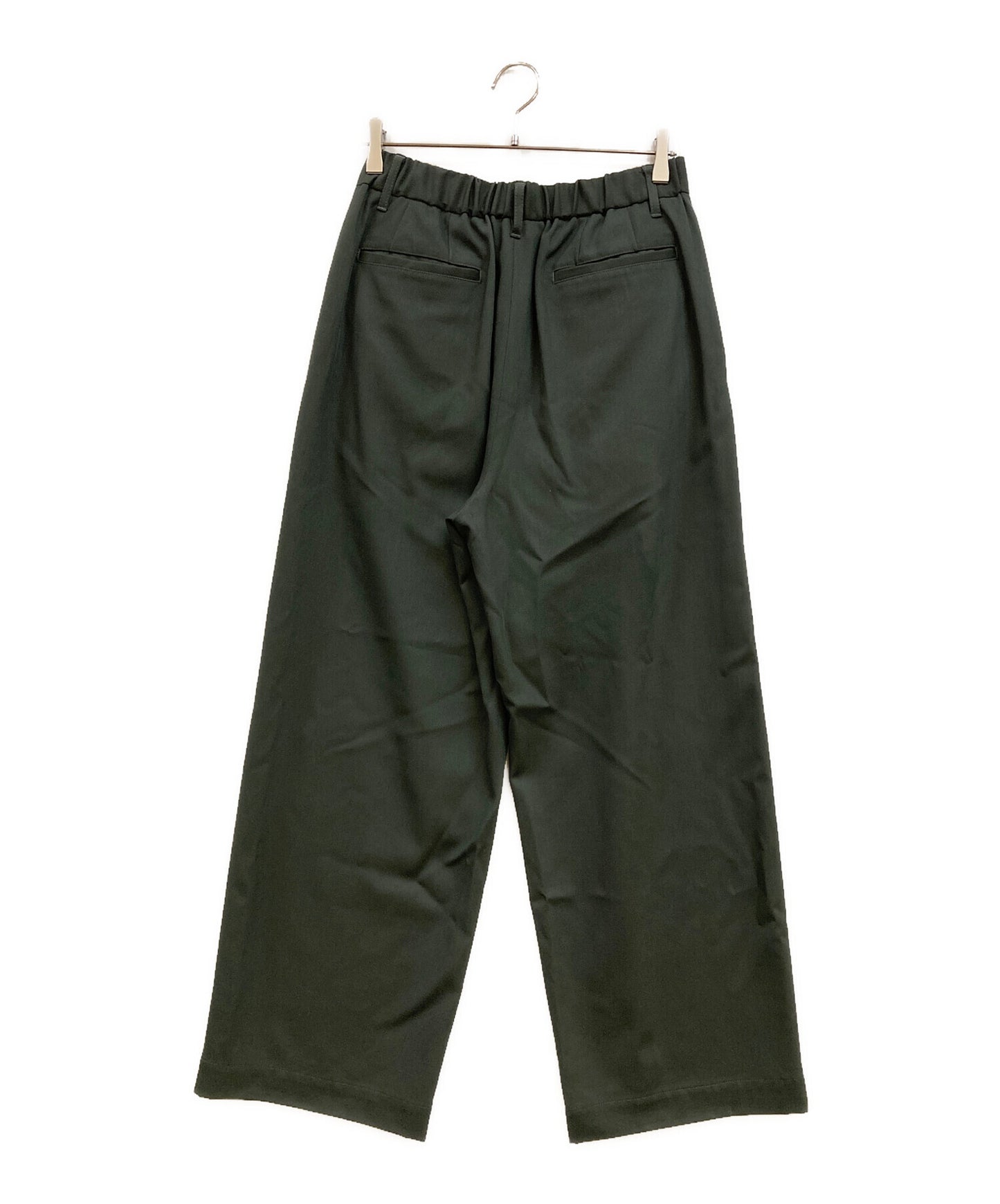 [Pre-owned] Graphpaper Techno Wool Nylon Wide Tapered Trousers GM253-40316