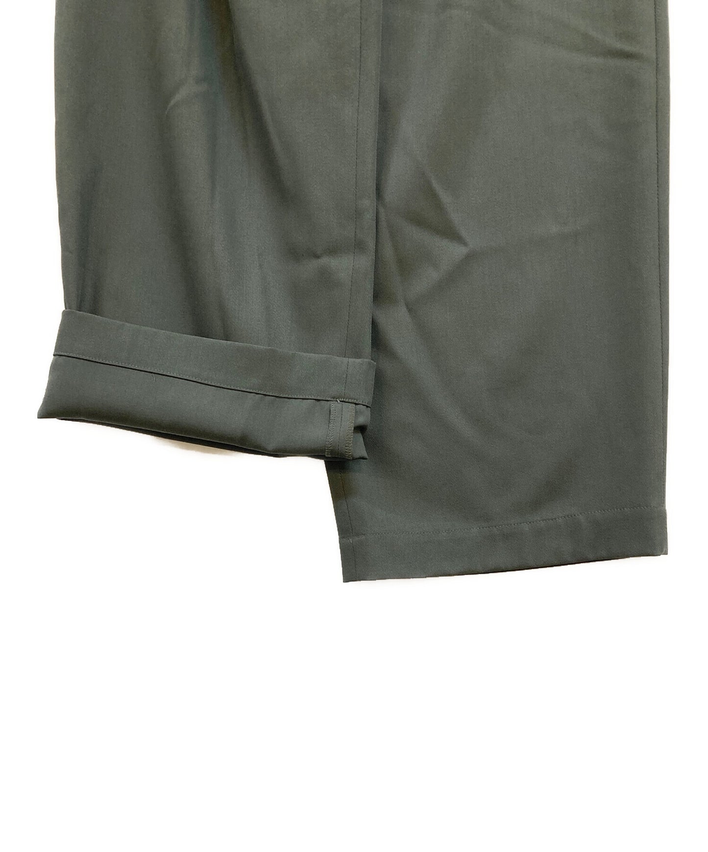 [Pre-owned] Graphpaper Techno Wool Nylon Wide Tapered Trousers GM253-40316
