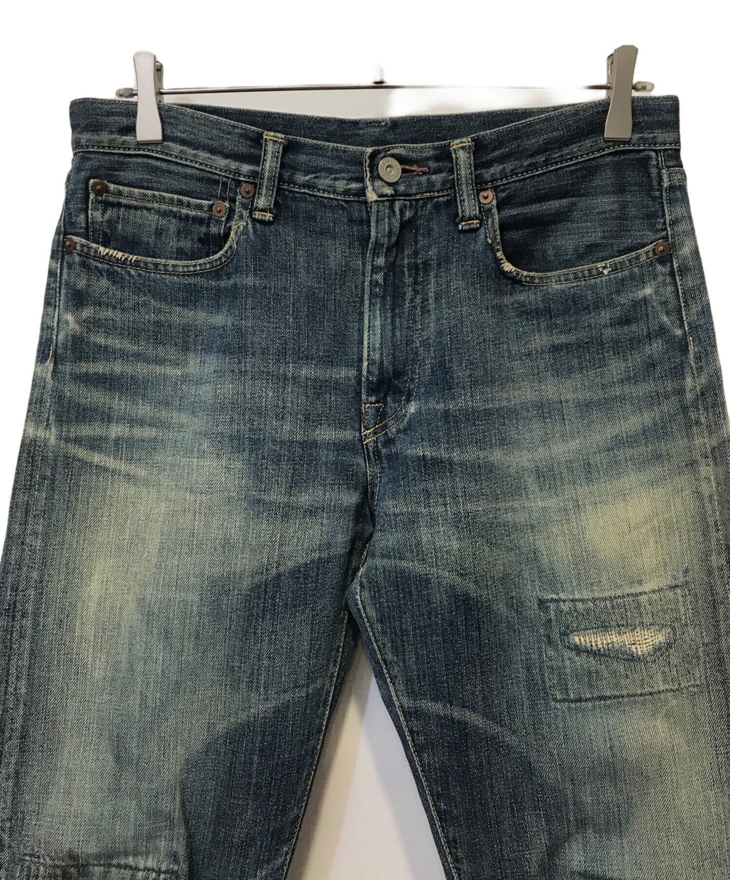 [Pre-owned] KAPITAL Repair Damaged Denim Pants