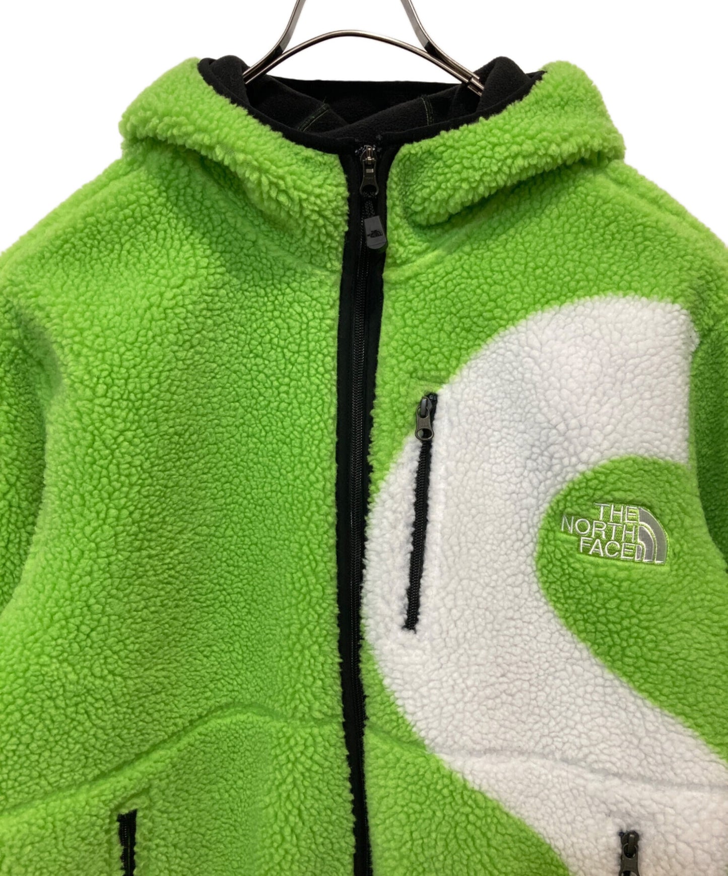[Pre-owned] SUPREME Logo Hoodie Fleece Jacket NT62004I