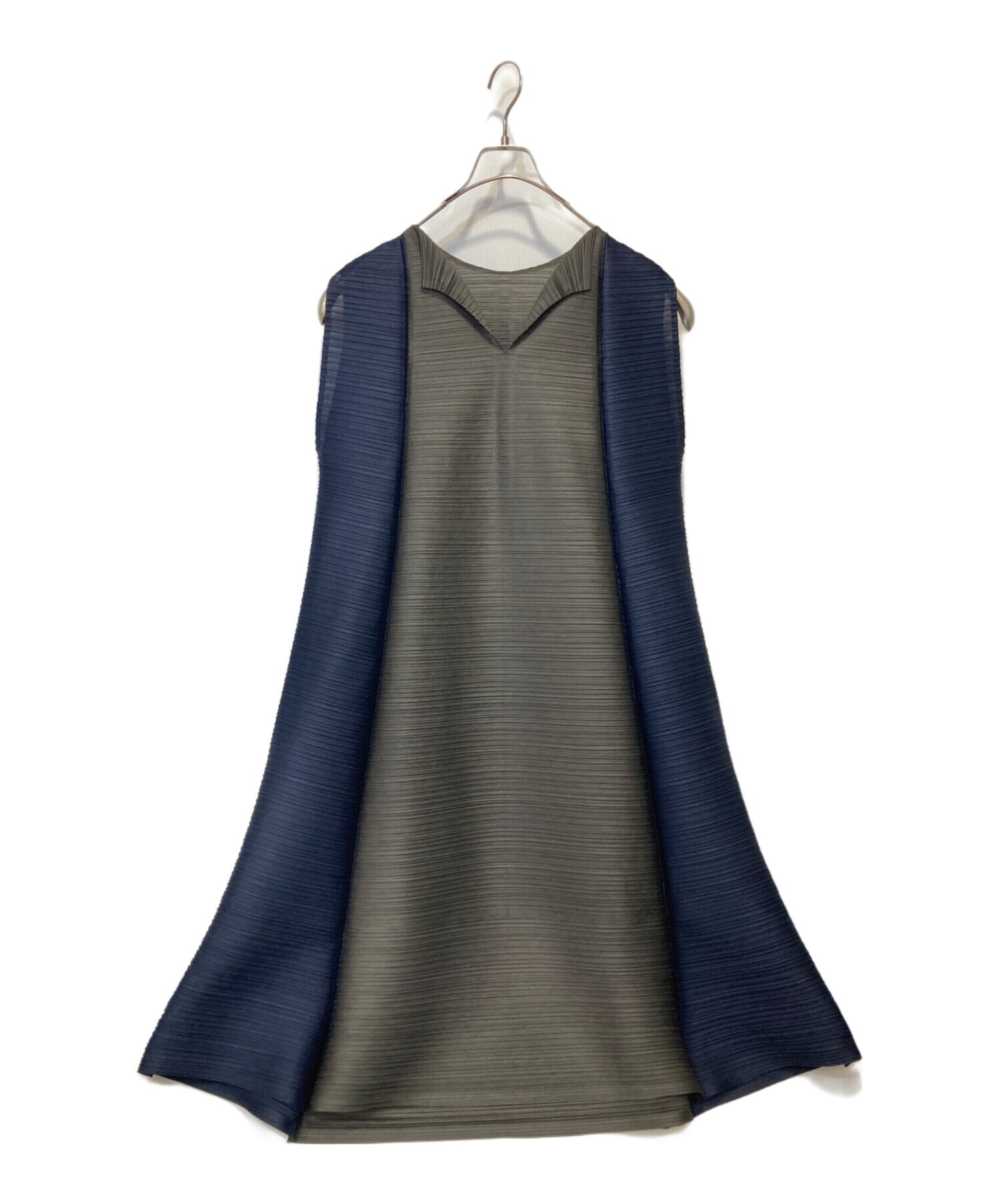 [Pre-owned] ISSEY MIYAKE Sleeveless Pleated Dress PP21-JT515