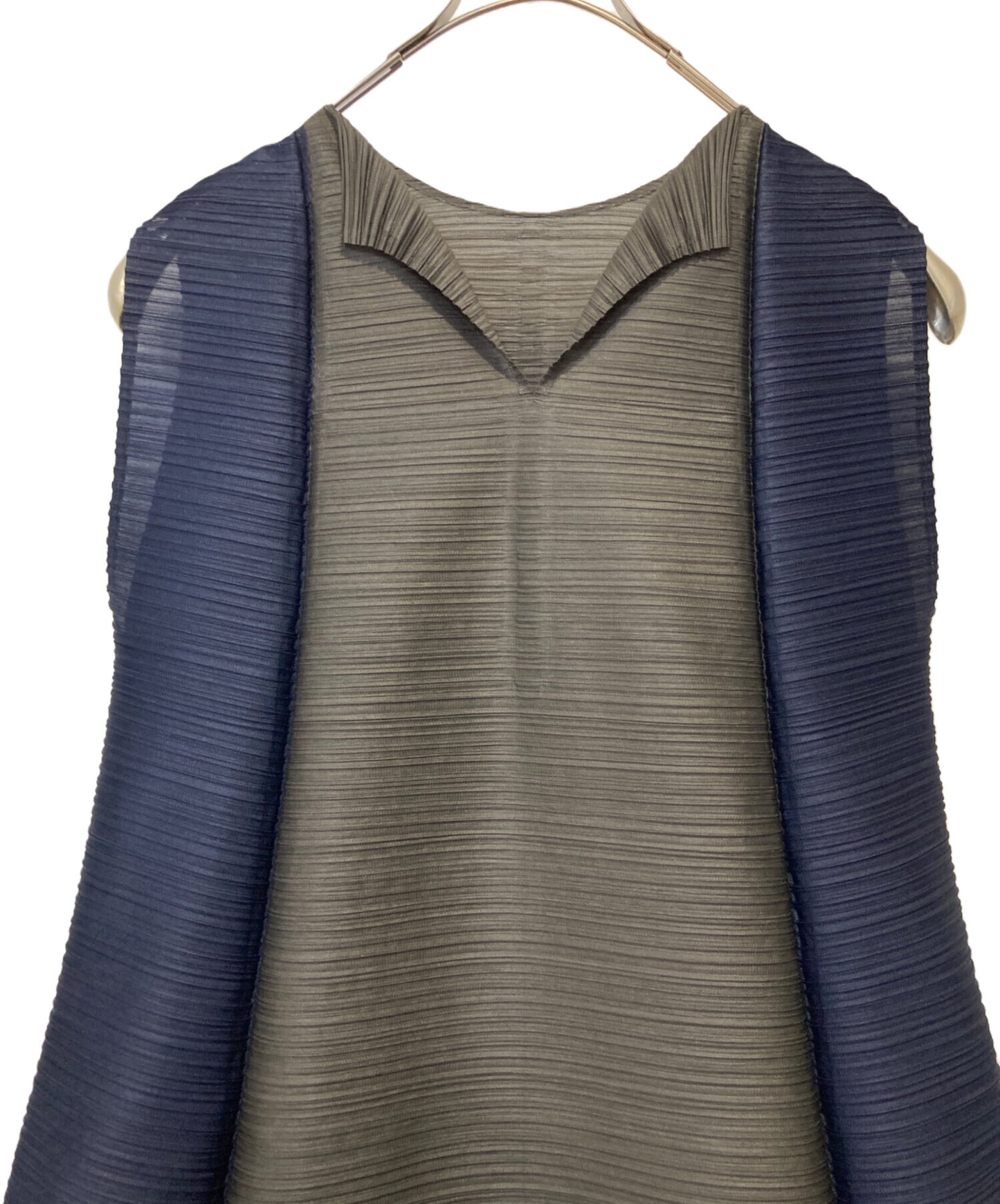 [Pre-owned] ISSEY MIYAKE Sleeveless Pleated Dress PP21-JT515