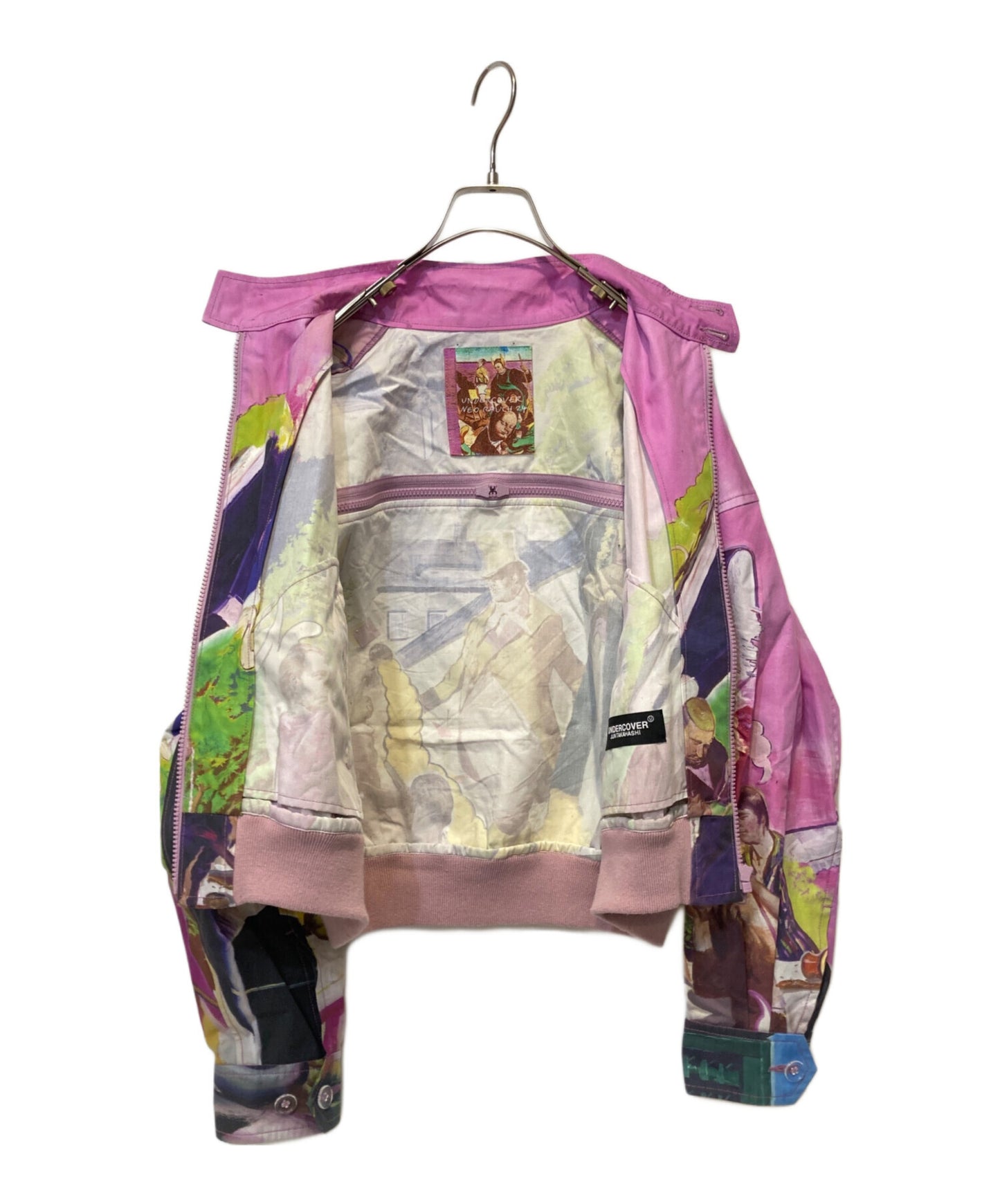 [Pre-owned] UNDERCOVER Blouson with all-over pattern UC1D1201-1