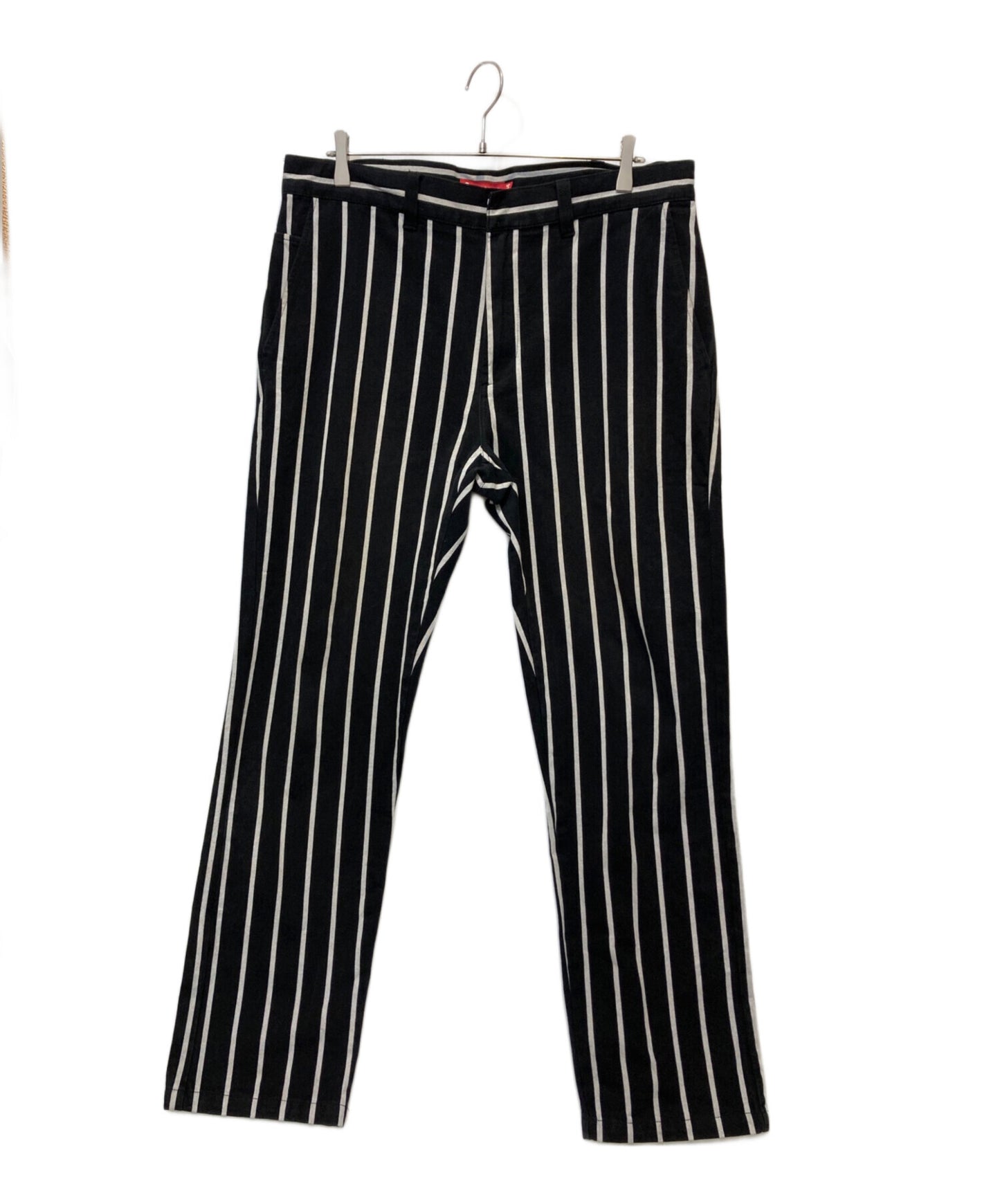 [Pre-owned] SUPREME striped work pants