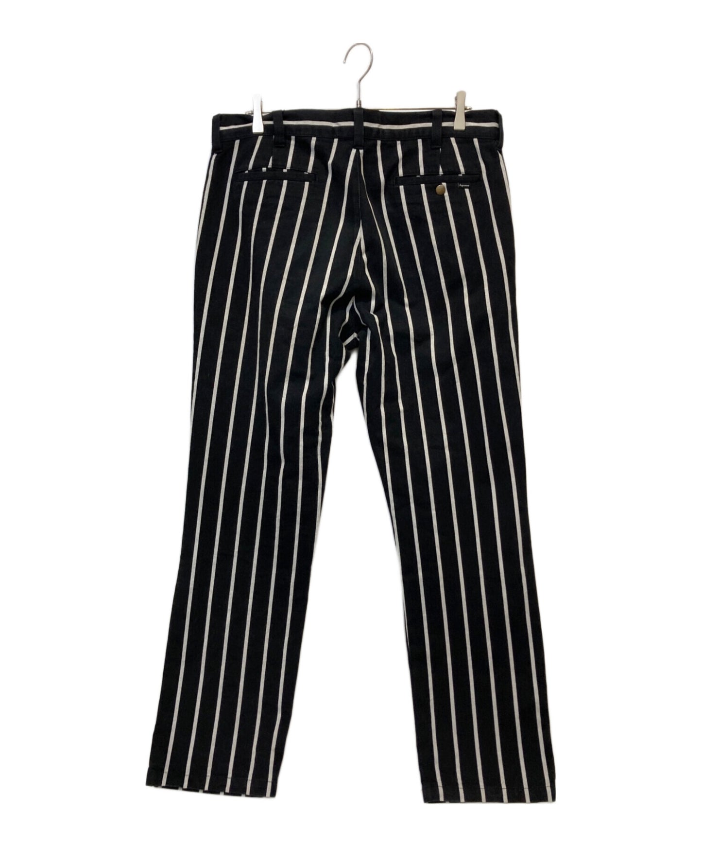 [Pre-owned] SUPREME striped work pants