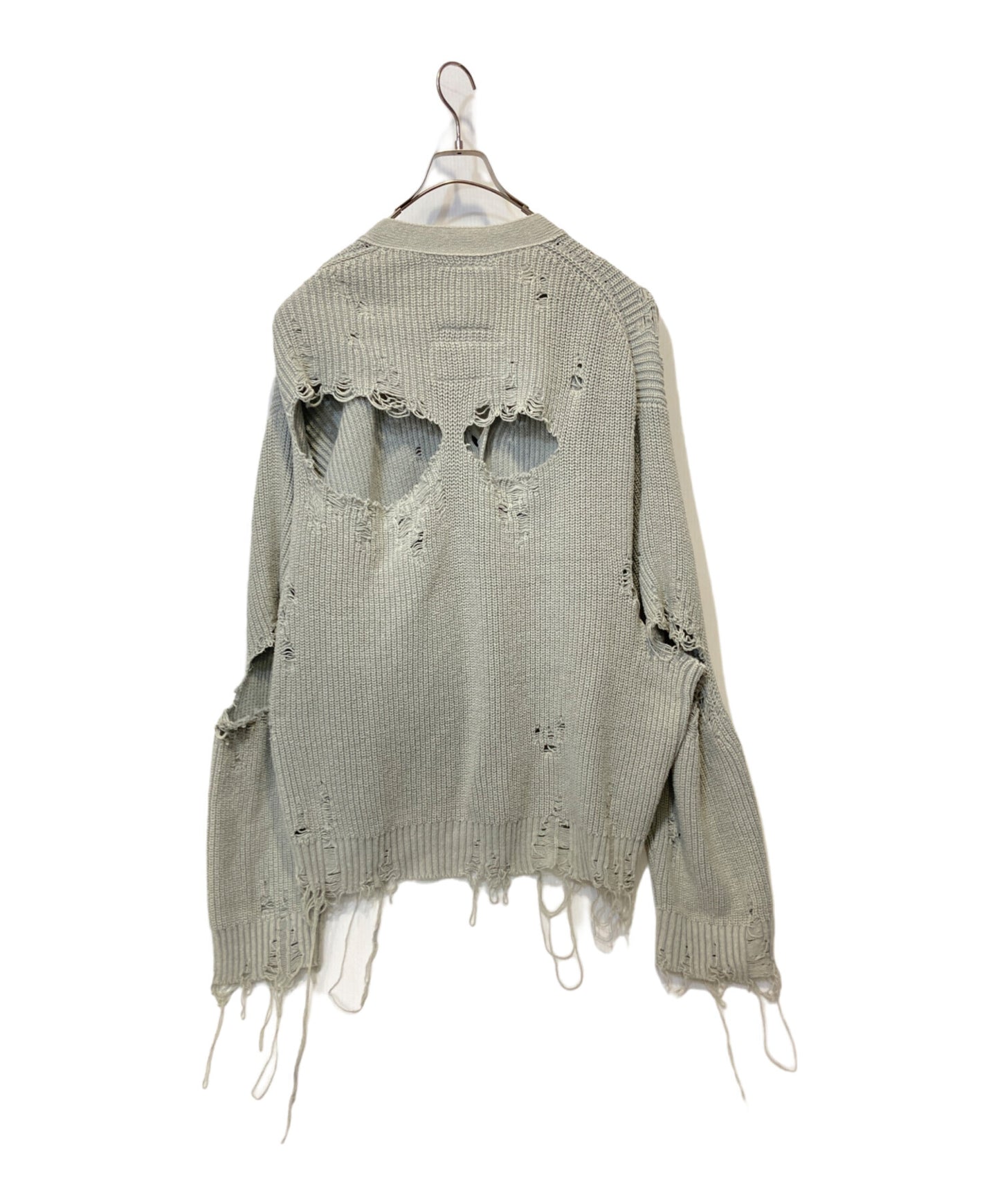 [Pre-owned] Maison MIHARA YASUHIRO Bleached Knit Cardigan J12CD501