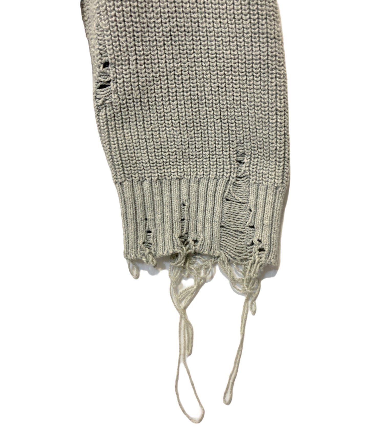 [Pre-owned] Maison MIHARA YASUHIRO Bleached Knit Cardigan J12CD501