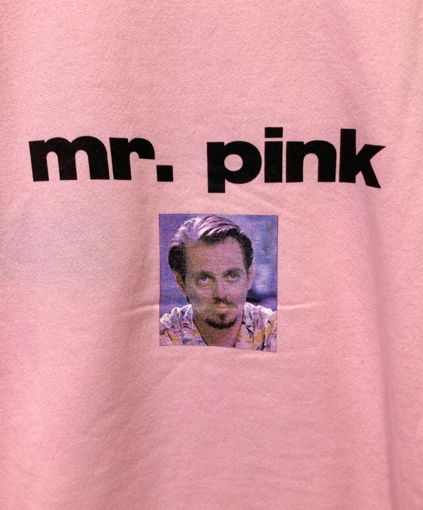 [Pre-owned] WACKO MARIA CREW NECK SWEAT SHIRT (MR.PINK)