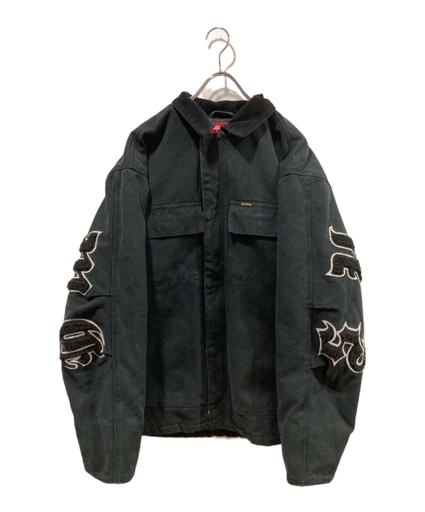 [Pre-owned] SUPREME Old English Canvas Work Jacket