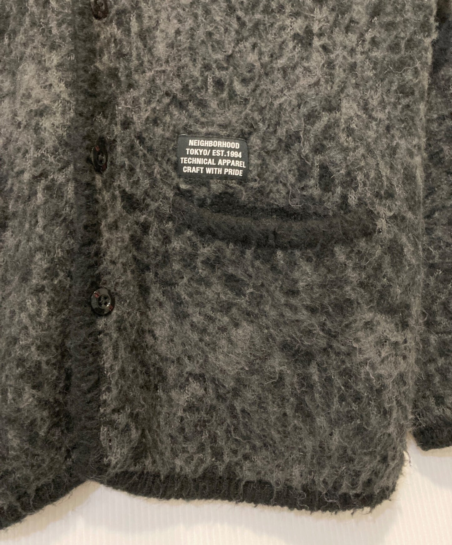 [Pre-owned] NEIGHBORHOOD mohair cardigan 222funh-knm02