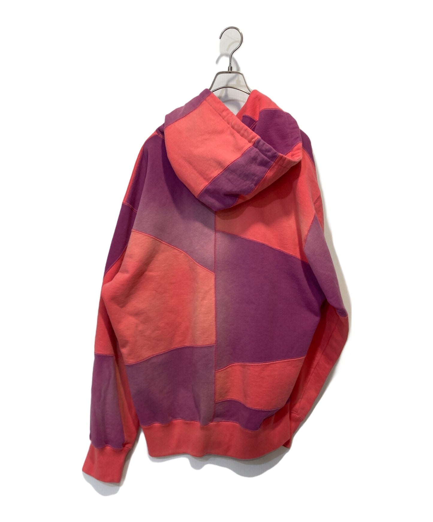 [Pre-owned] SUPREME patchwork hooded sweatshirt