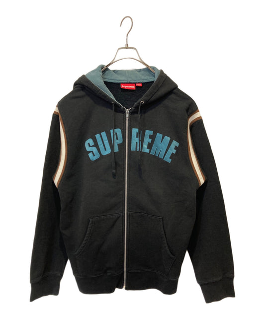 [Pre-owned] SUPREME Jet Sleeve Zip Up Hooded Sweatshirt