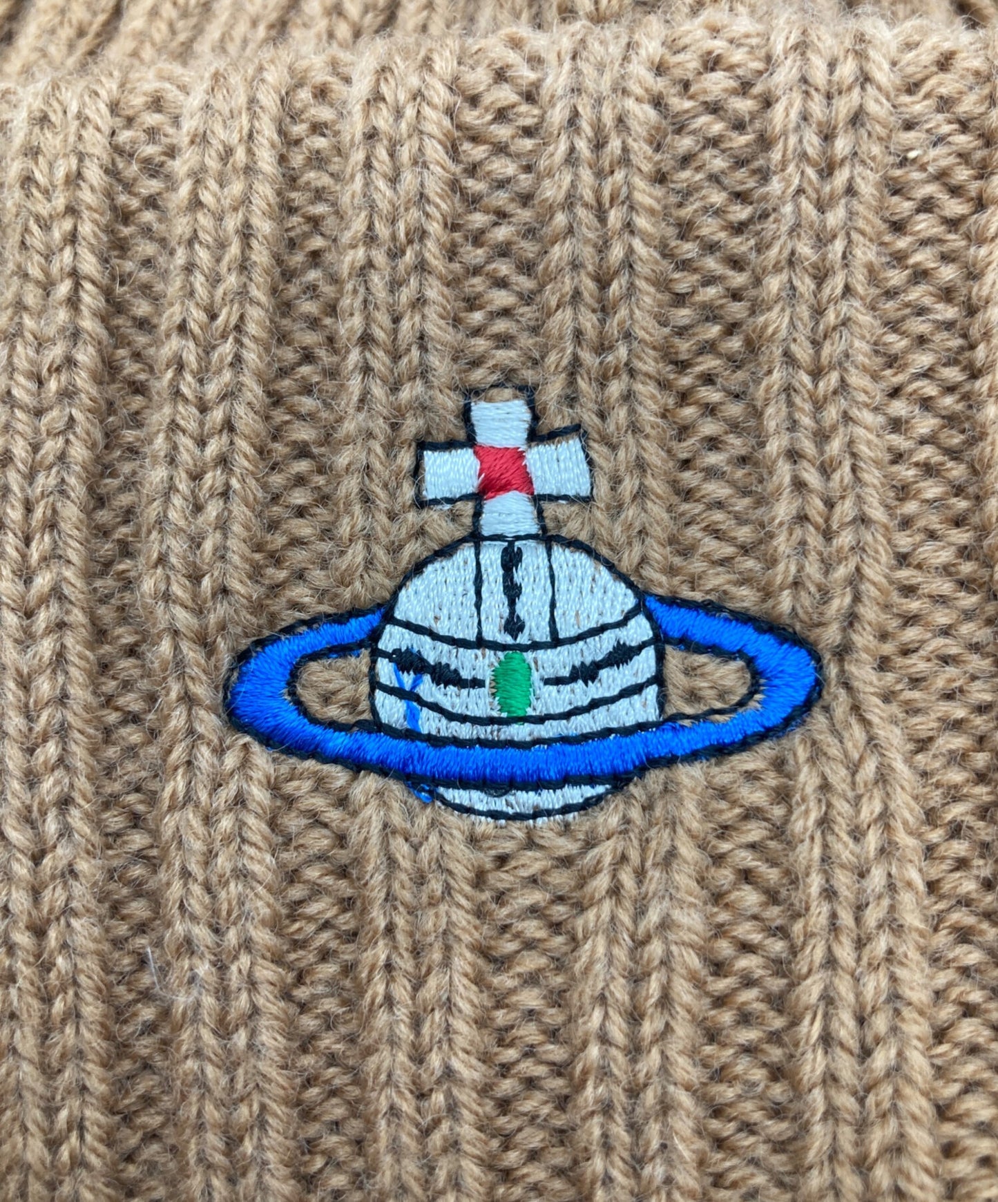 [Pre-owned] Vivienne Westwood man Orb Logo Knit Hat