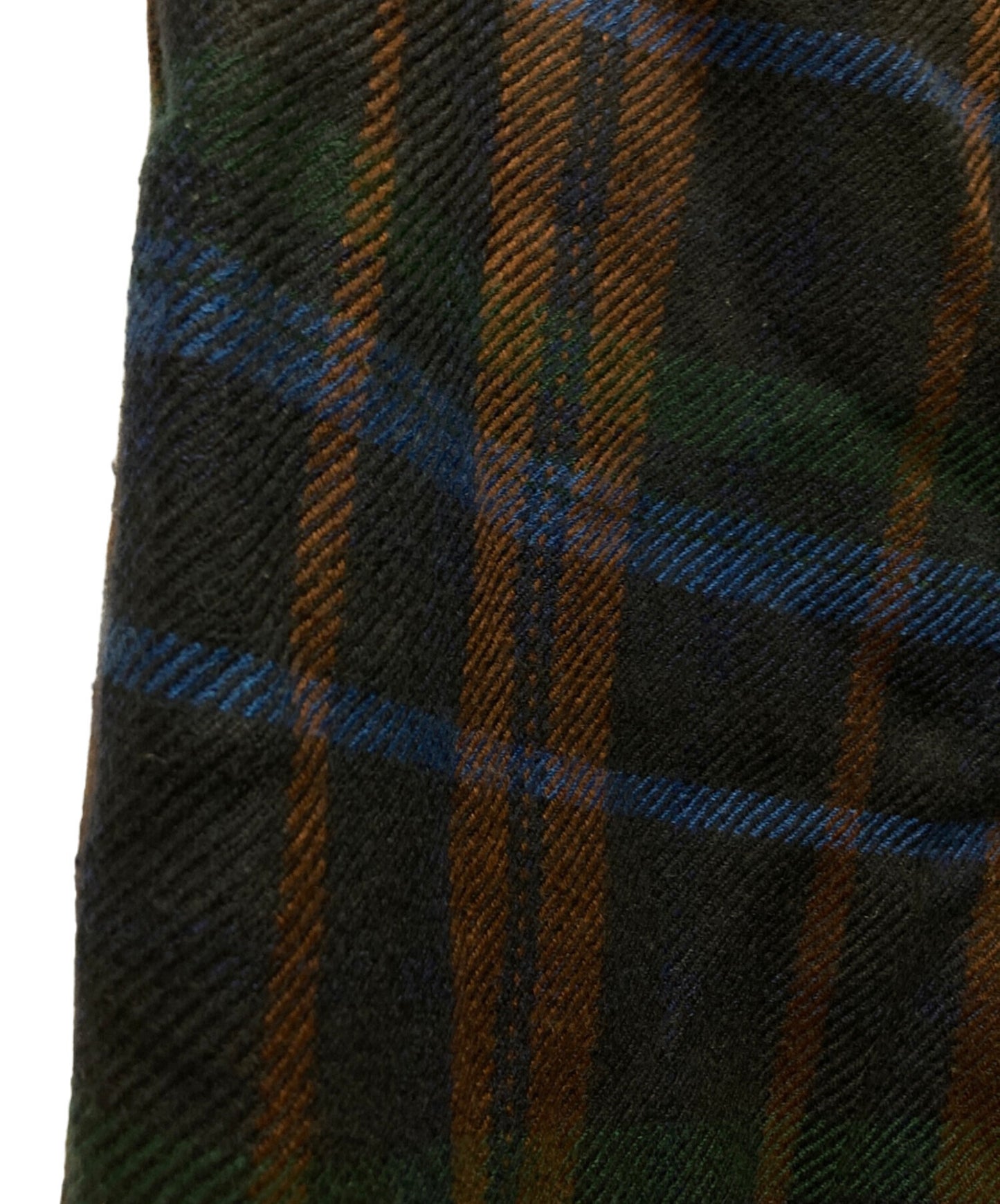 [Pre-owned] Vivienne Westwood man Asymmetrical Front Tartan Check Wool Pants VW-W1-71886
