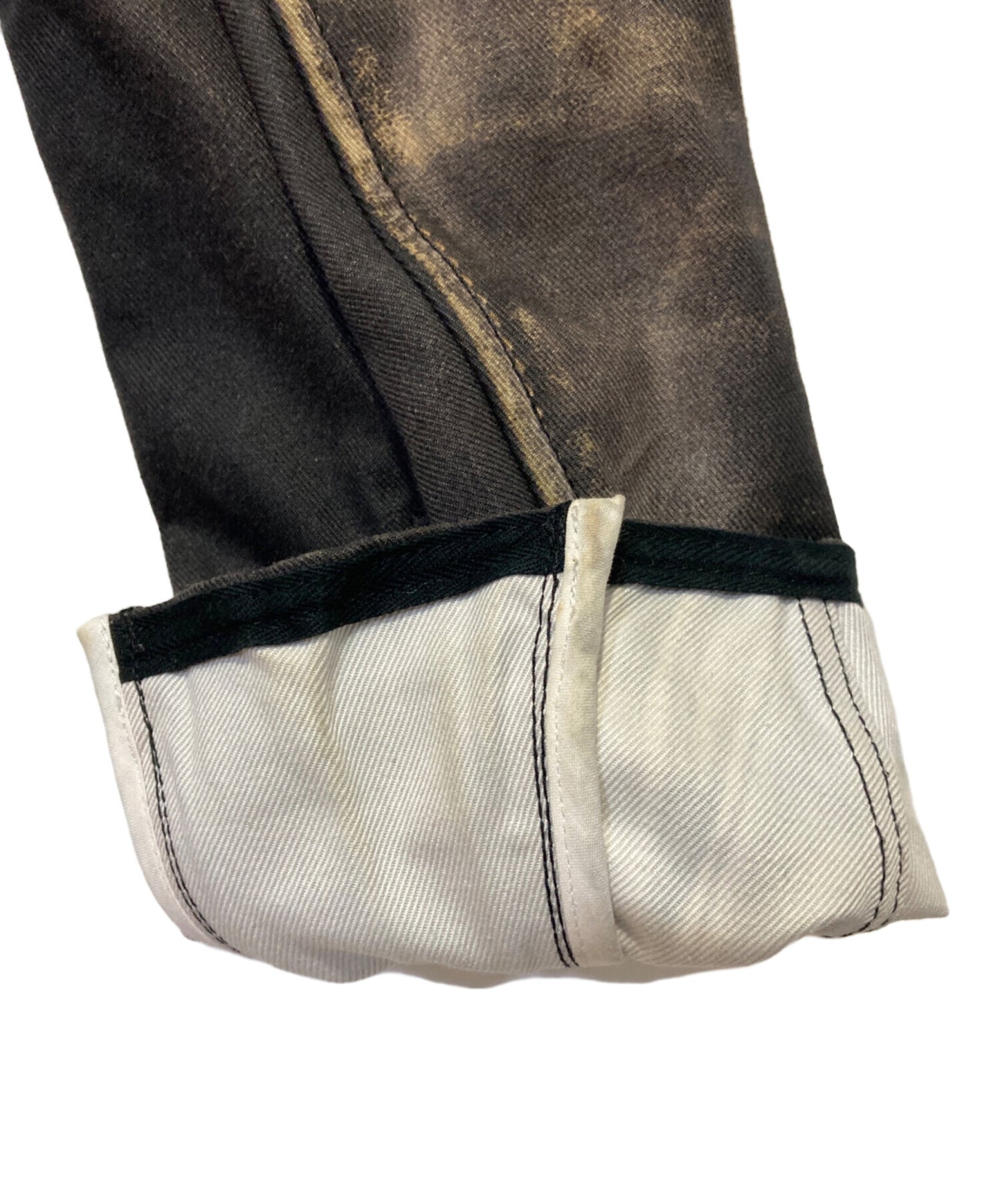 [Pre-owned] eYe COMME des GARCONS JUNYAWATANABE MAN Cotton Back Satin Printed Jacket WI-J908