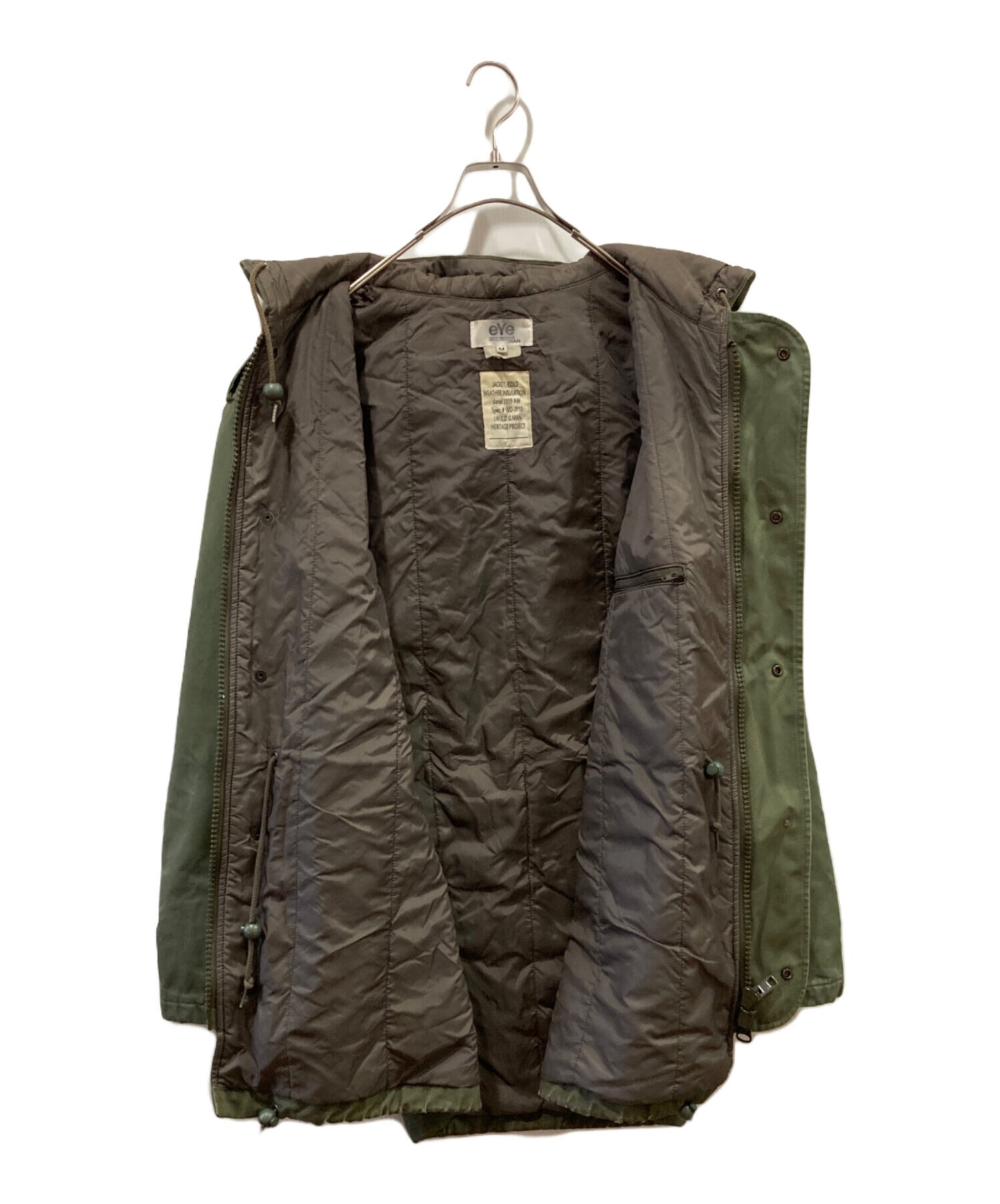 [Pre-owned] eYe COMME des GARCONS JUNYAWATANABE MAN military coat WD-J910