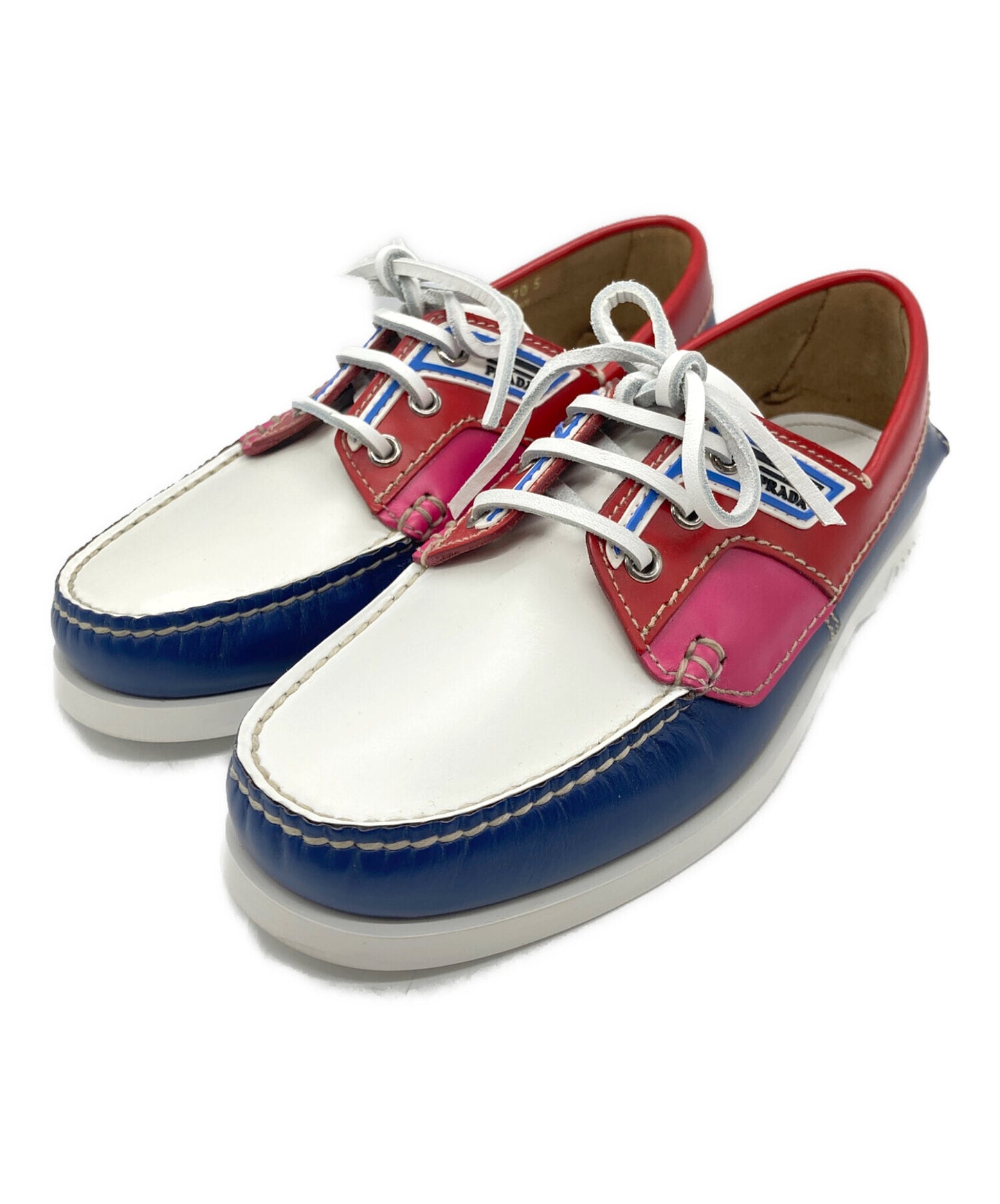 [Pre-owned] PRADA deck shoes 2EG270