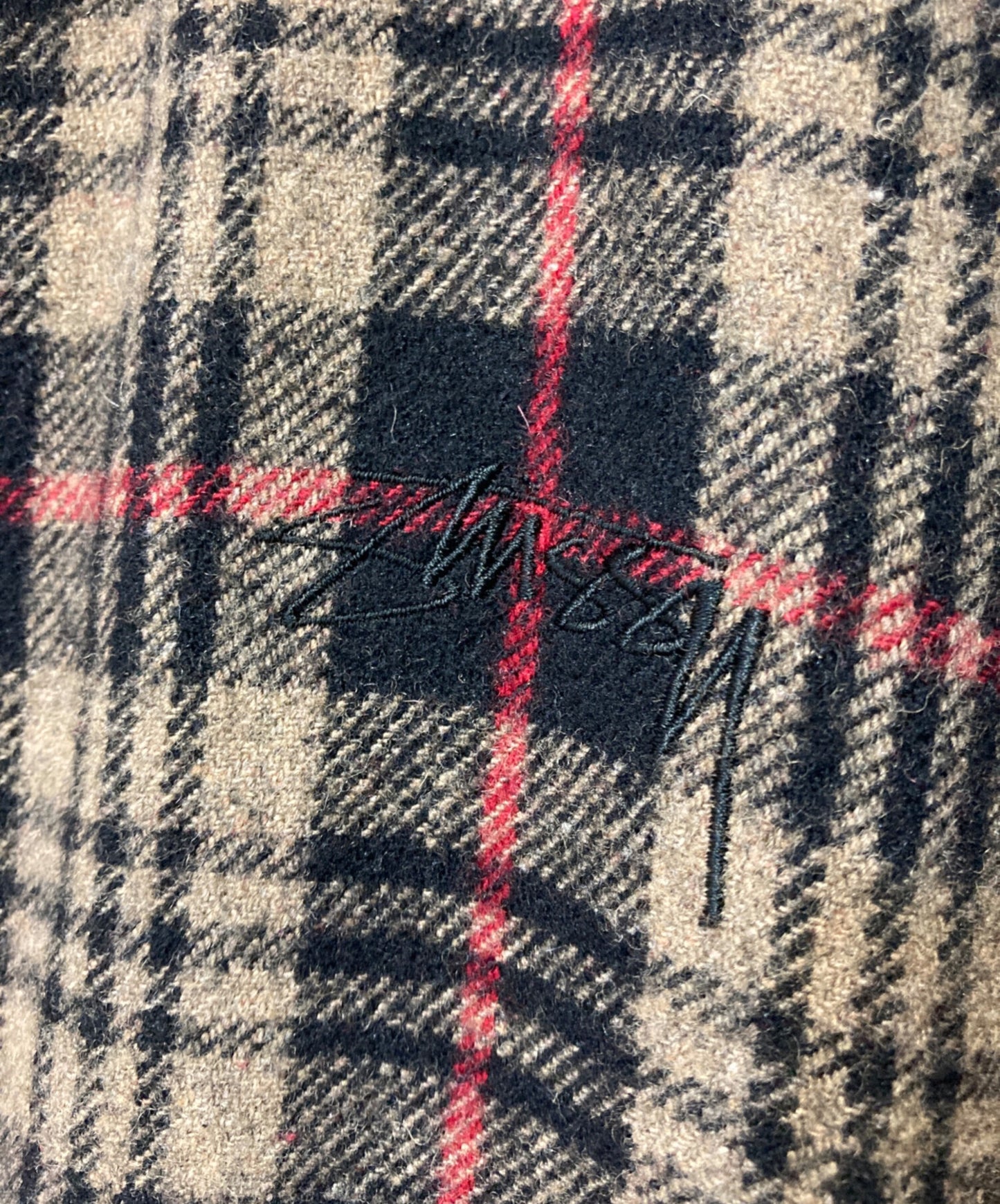 [Pre-owned] stussy OLD Check Varsity Jacket