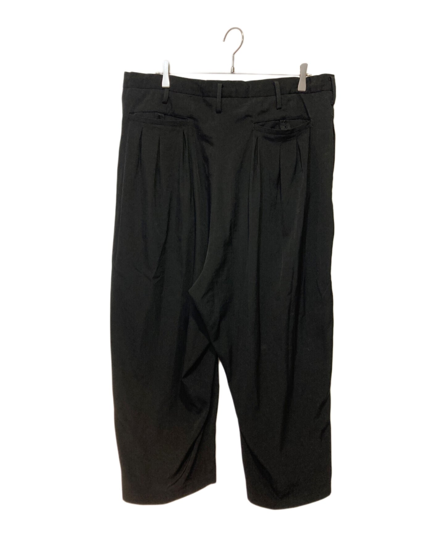 [Pre-owned] Yohji Yamamoto pour homme TA TUXEDO 12 TUCKS PANTS HS-P50-500