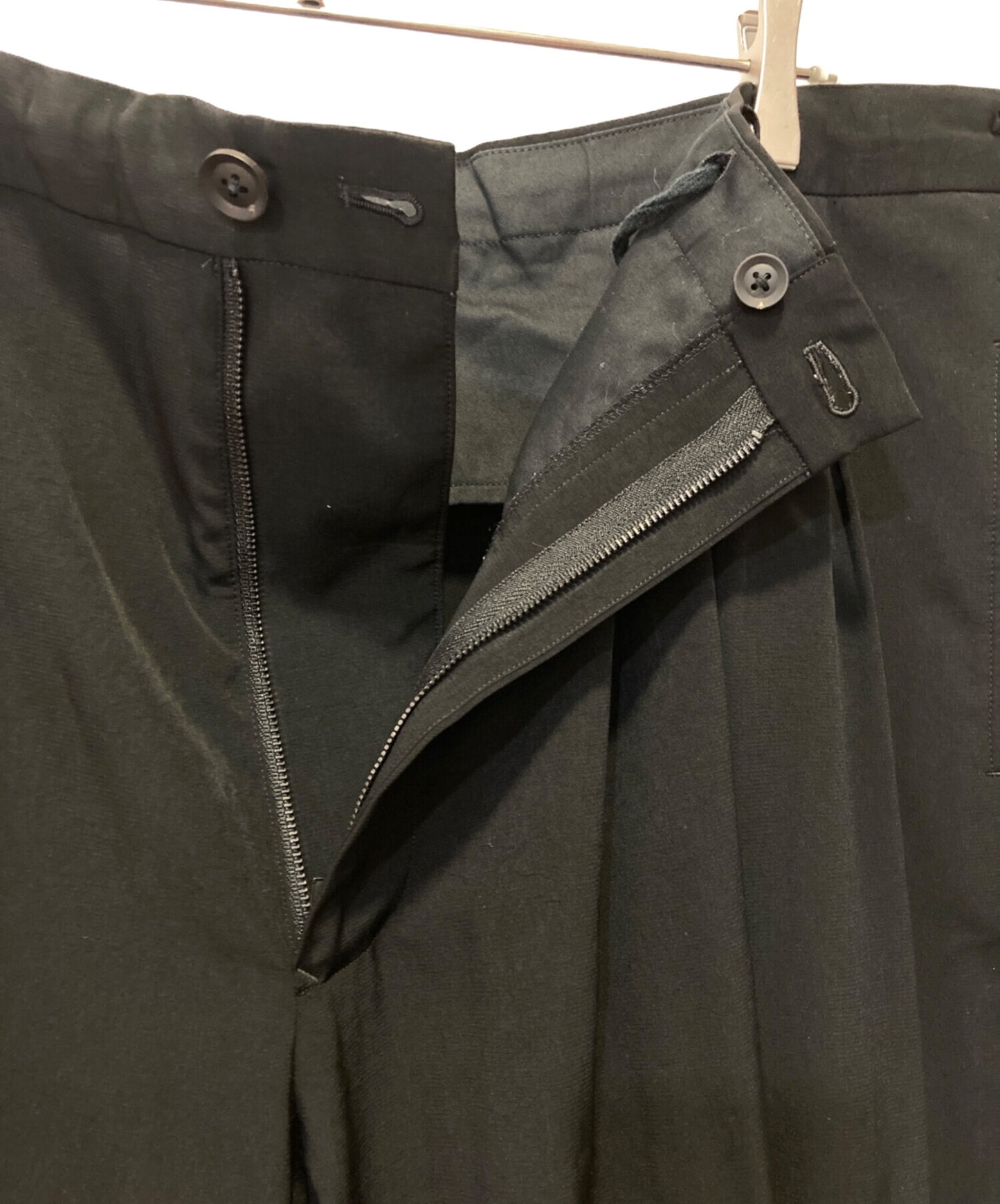 [Pre-owned] Yohji Yamamoto pour homme TA TUXEDO 12 TUCKS PANTS HS-P50-500