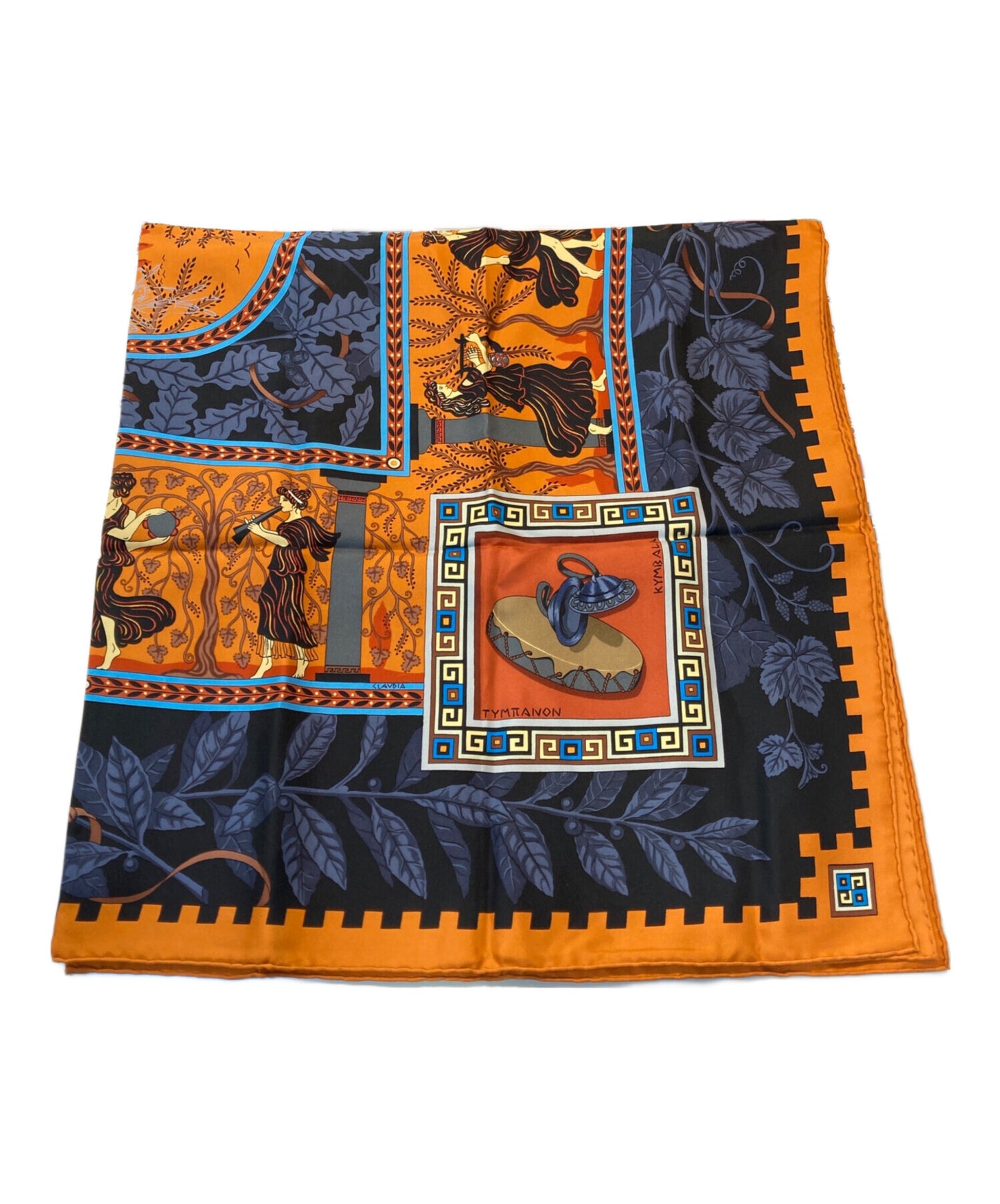 [Pre-owned] HERMES silk scarf