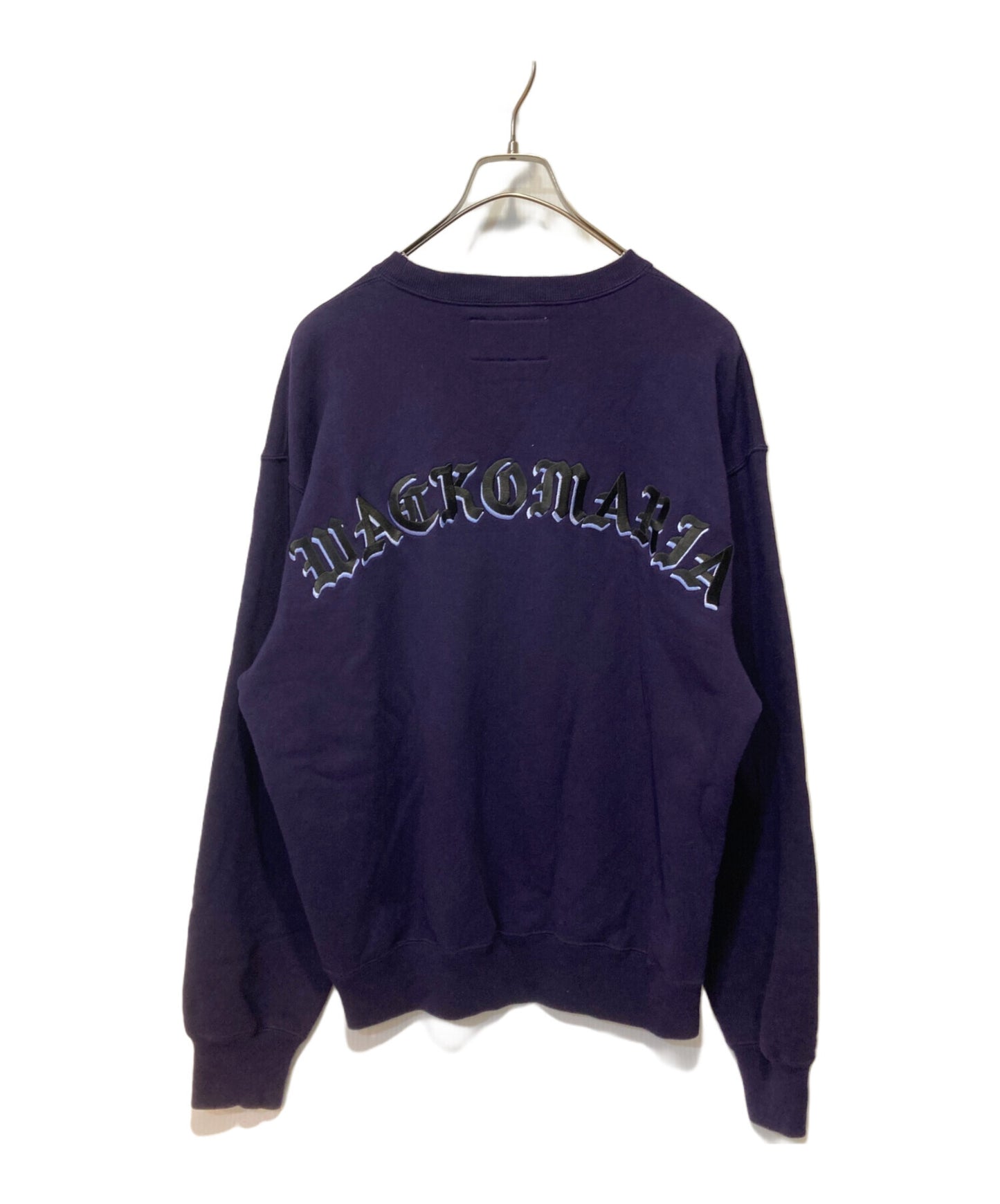 [Pre-owned] WACKO MARIA MIDDLE WEIGHT CREW NECK SWEAT SHIRT 24fw-wmc-ss08