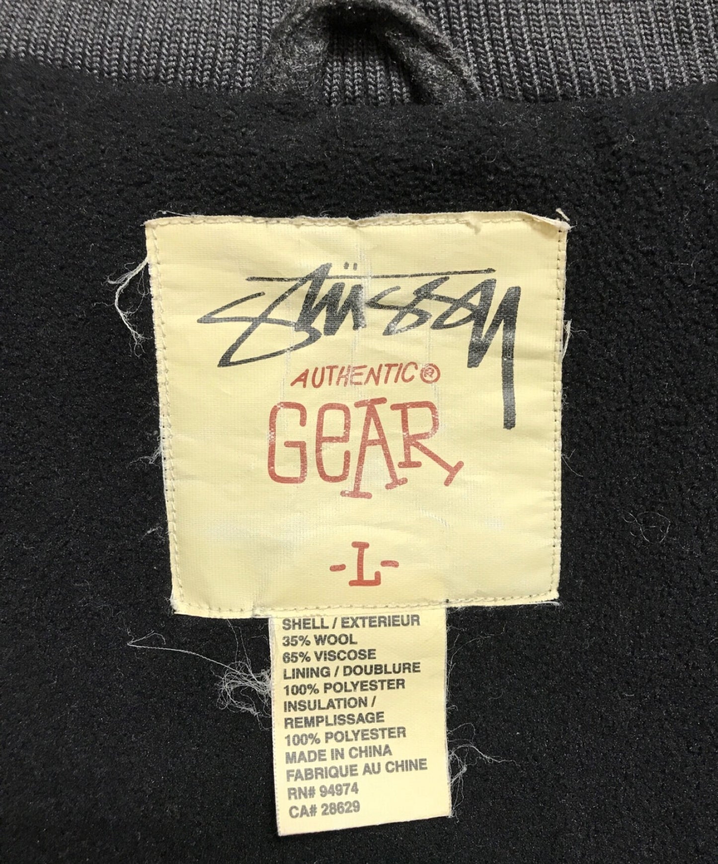 [Pre-owned] stussy Wool Hooded Coat