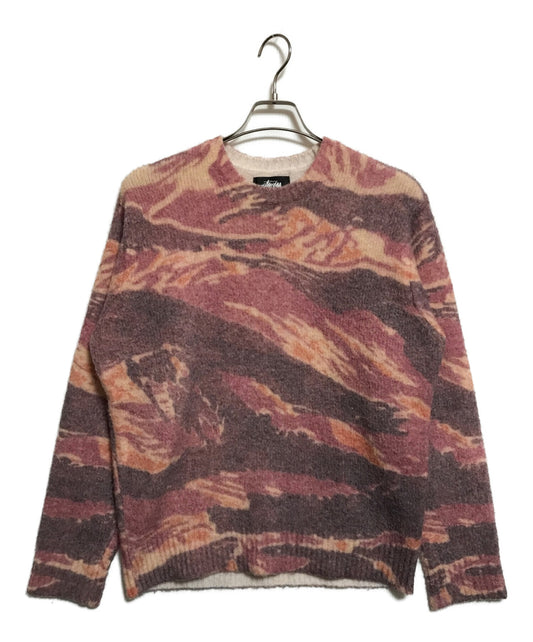 [Pre-owned] stussy TIGRIS PRINT SWEATER 117156