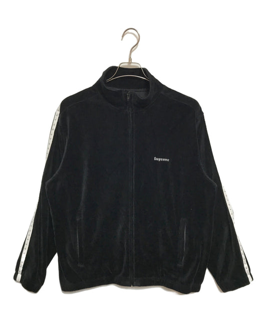 [Pre-owned] SUPREME Studded Velour Track Jacket
