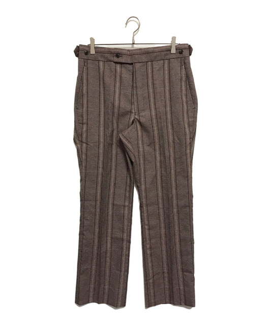 [Pre-owned] Needles Side Tab Troueser - PE/W Glen Plaid. OT077