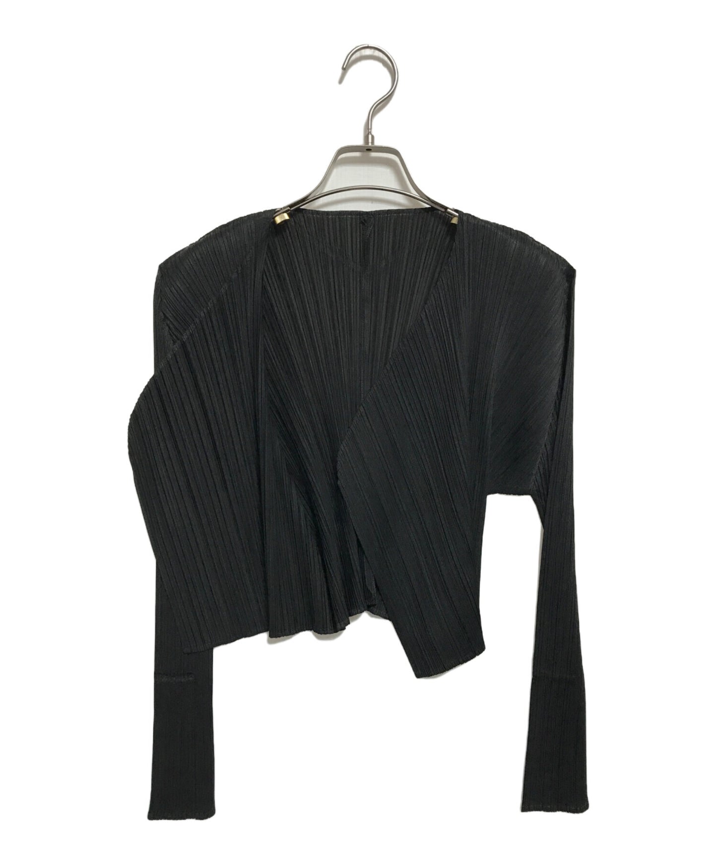 [Pre-owned] PLEATS PLEASE pleated cardigan PP93-JO187