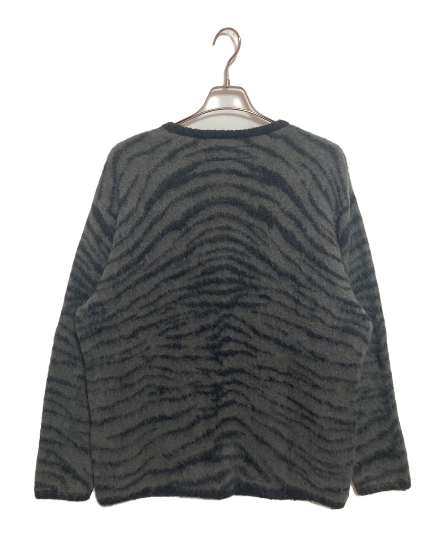 [Pre-owned] NEIGHBORHOOD TIGER PATTERN MOHAIR CARDIGAN 232FUNH-KNM02