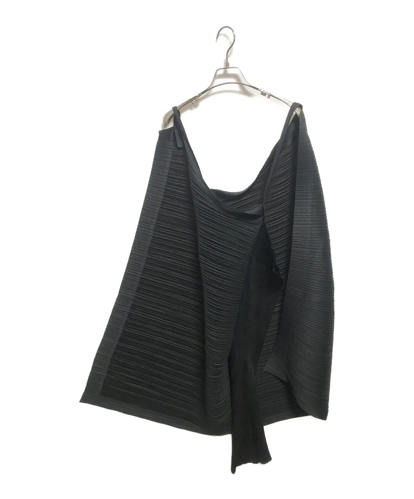 [Pre-owned] PLEATS PLEASE Pleated Layered Wrap Dress PP11-JH121