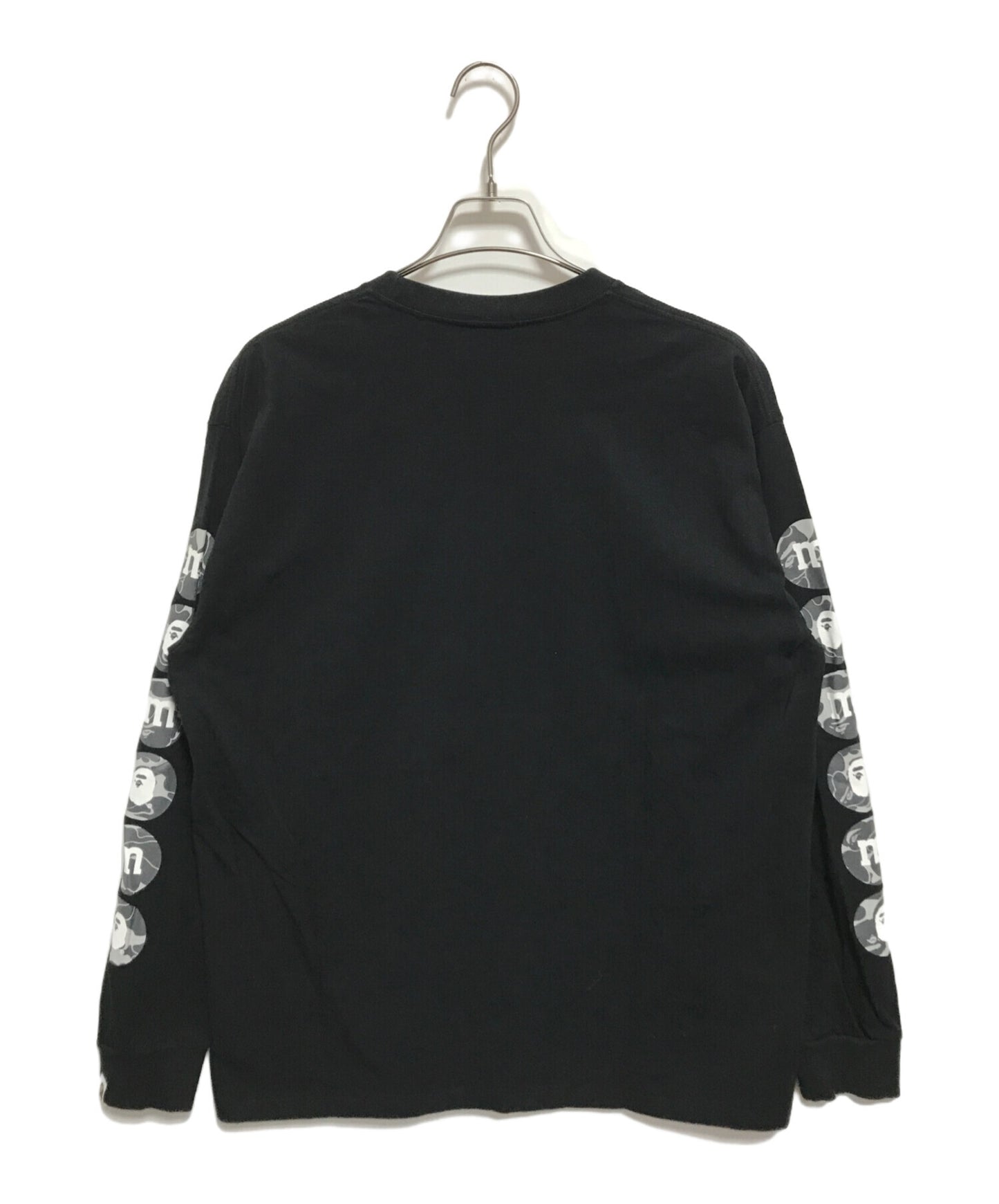 [Pre-owned] A BATHING APE MONOTONE LONG SLEEVE TEE 001lth2111913x