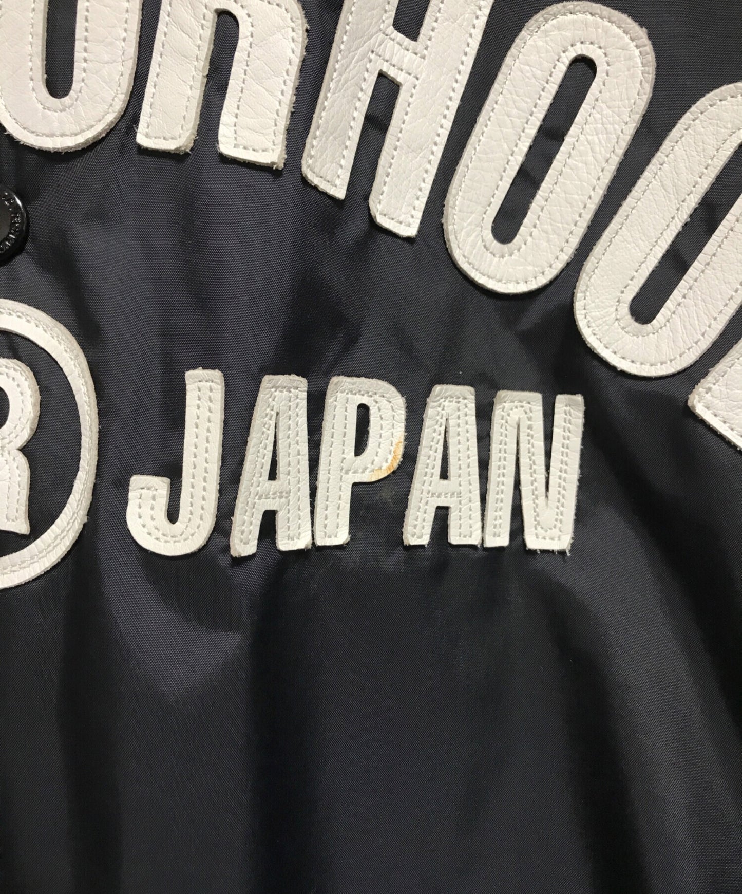 [Pre-owned] NEIGHBORHOOD baseball jacket 222tsnh-jkm08