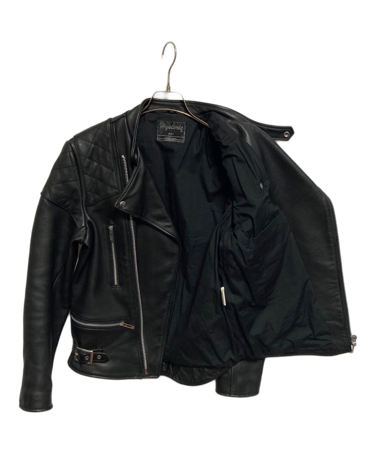 [Pre-owned] Hysteric Glamour Leather Riders Jacket 2LB-5830