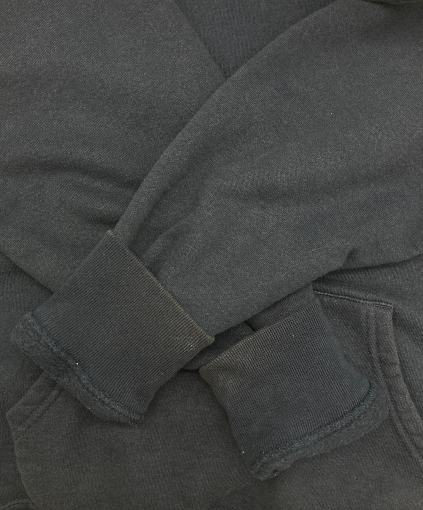 [Pre-owned] SUPREME Satin Applique Hooded Sweatshirt