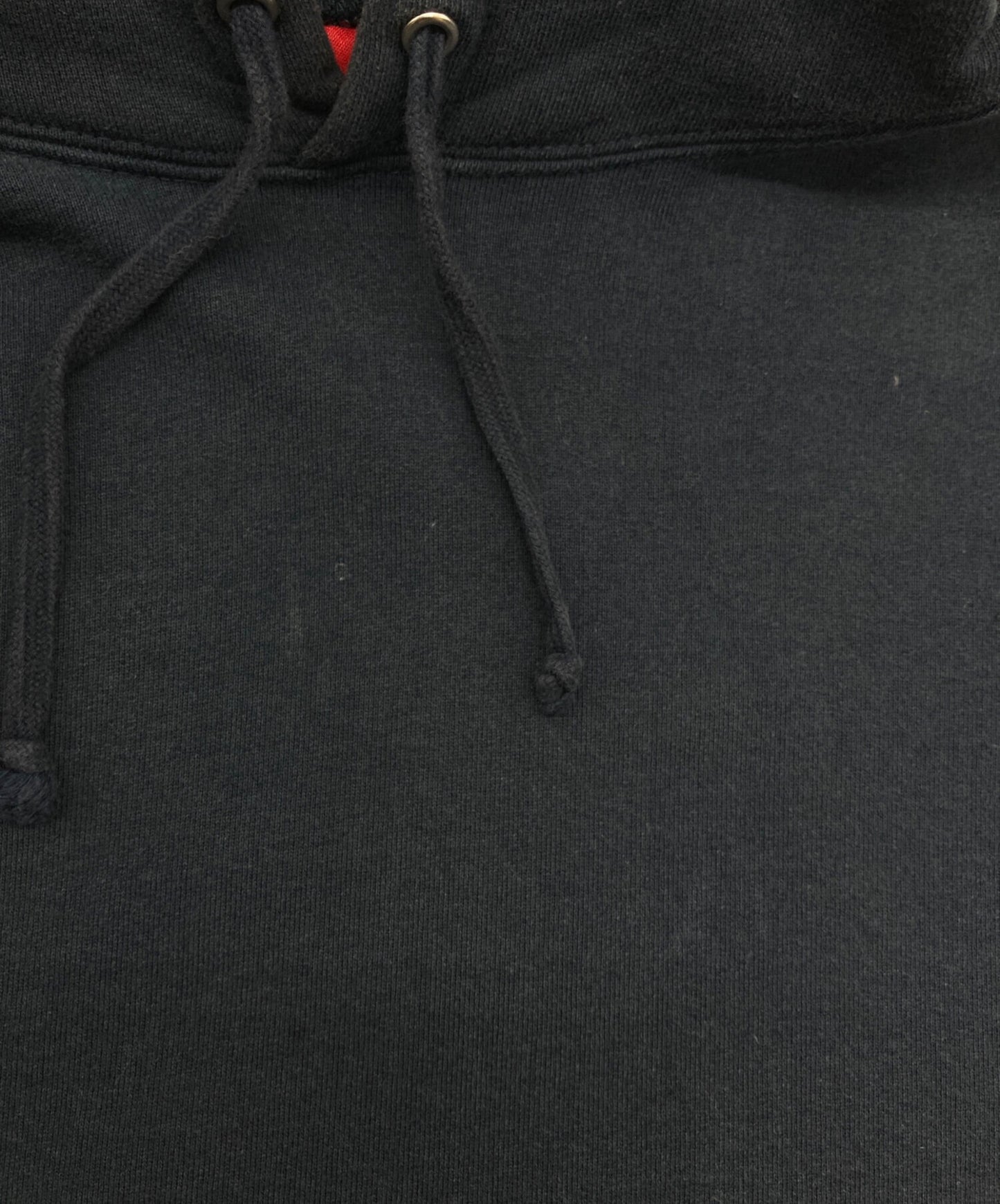 [Pre-owned] SUPREME Satin Applique Hooded Sweatshirt