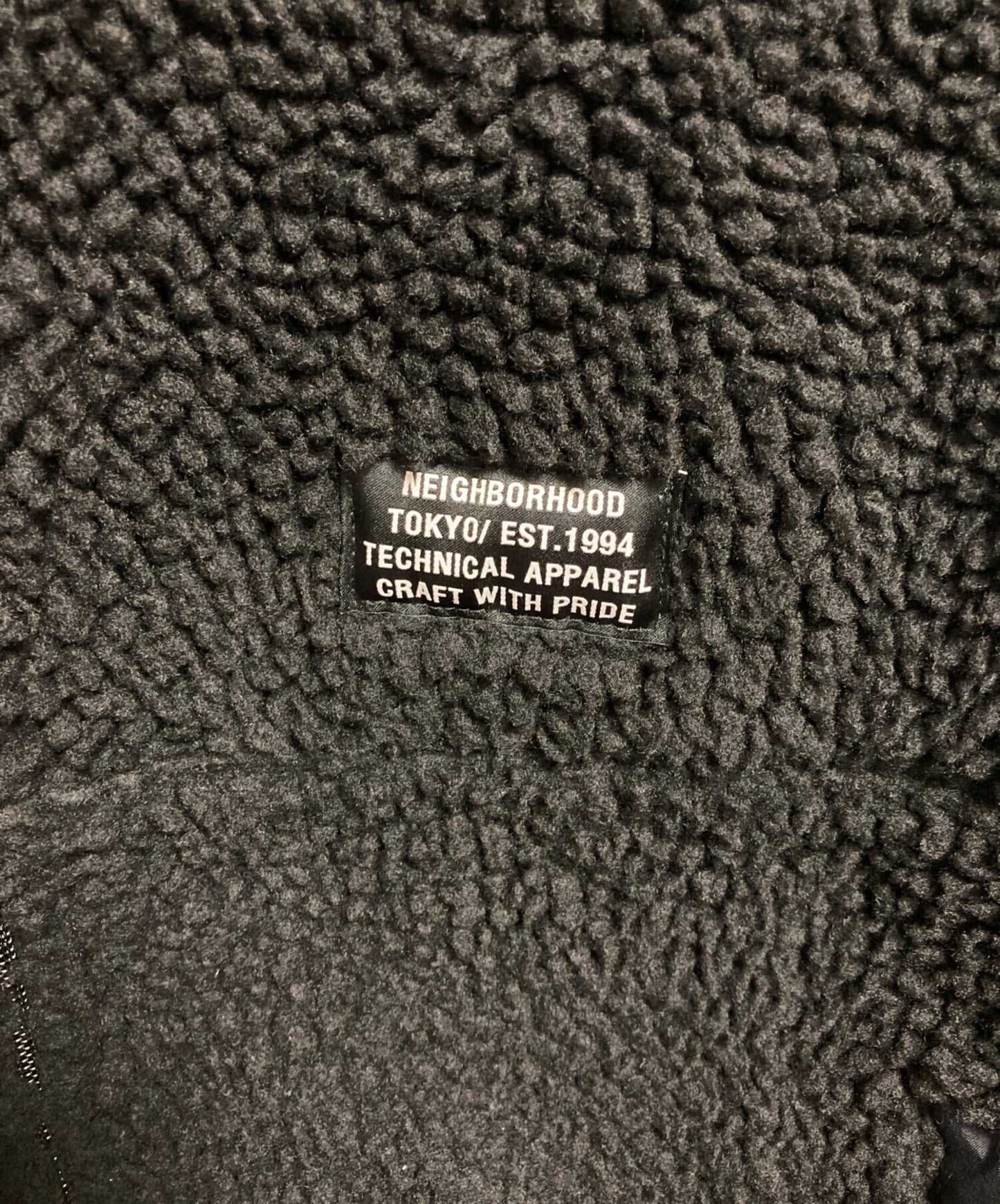 [Pre-owned] NEIGHBORHOOD boa fleece jacket 222sznh-jkm06