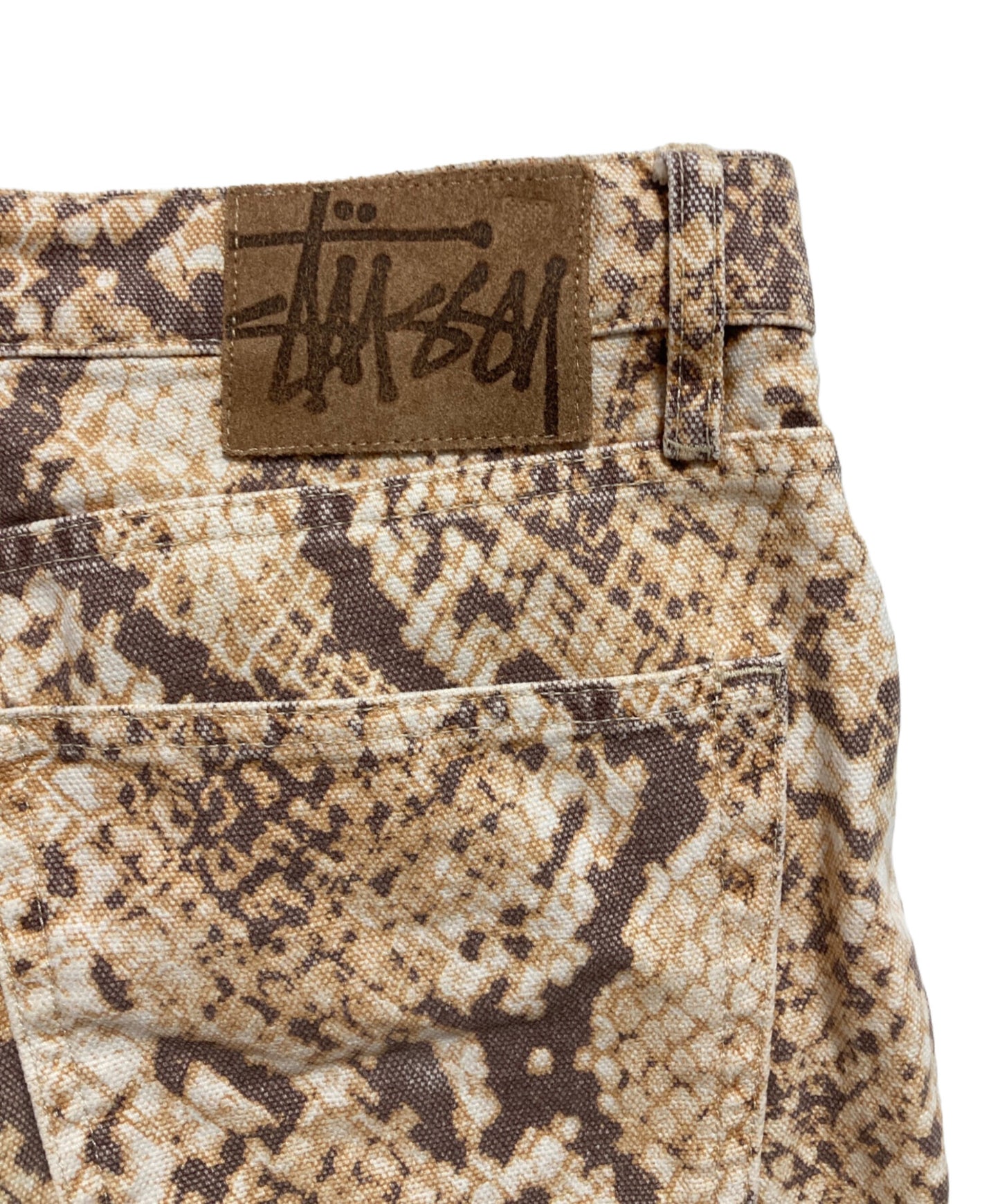 [Pre-owned] stussy Washed Canvas Big OL 116618