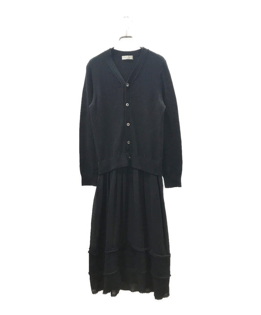 [Pre-owned] ROBE DE CHAMBRE COMME DES GARCONS Docking Knit Cardigan Dress RG-O010