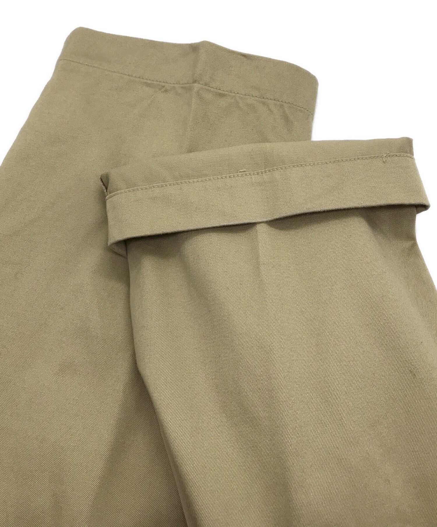 Pre-owned] WACKO MARIA DOUBLE PLEATED CHINO TROUSERS 23SS-WMP-PT02