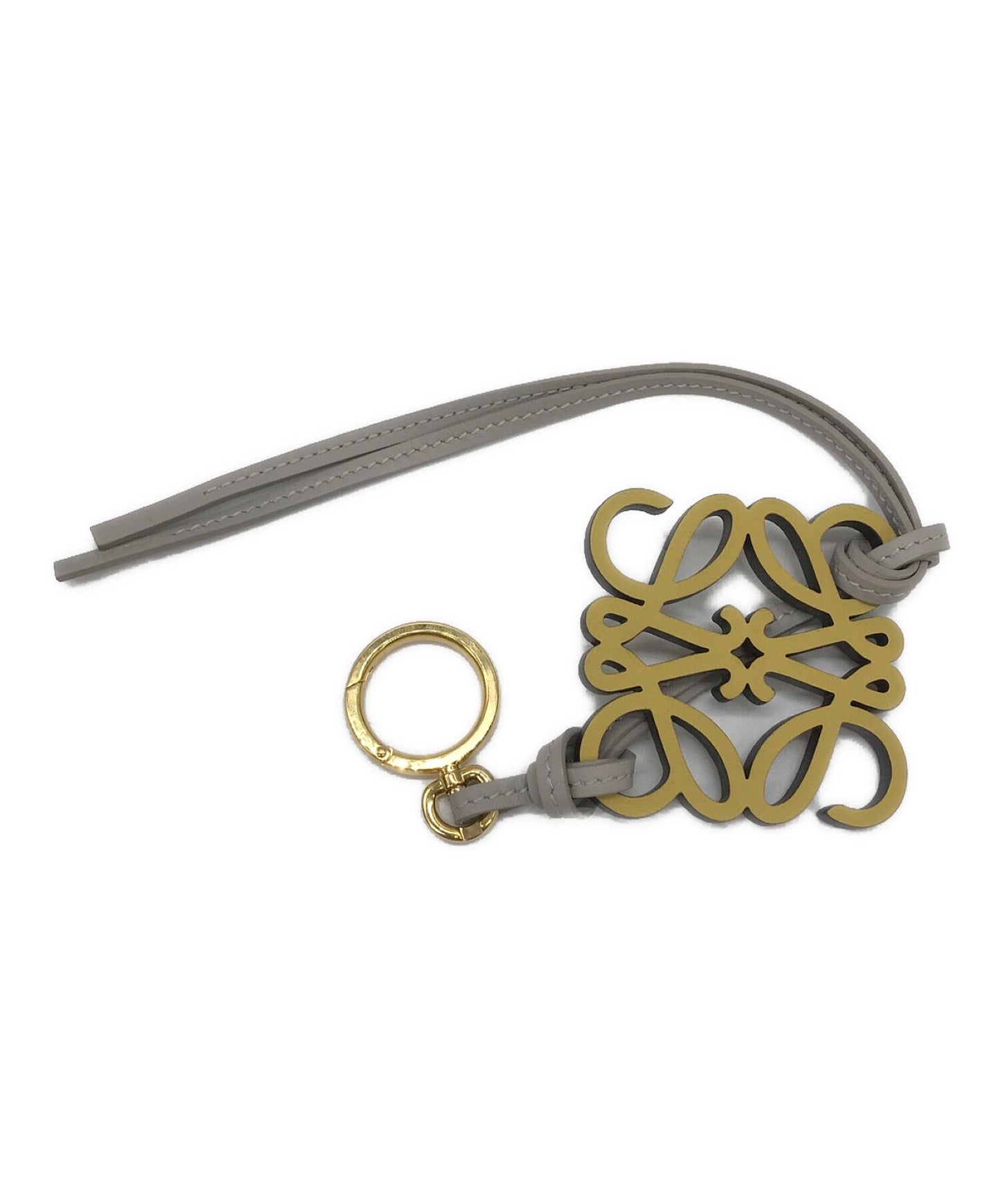 [Pre-owned] LOEWE Anagram Leather Charm