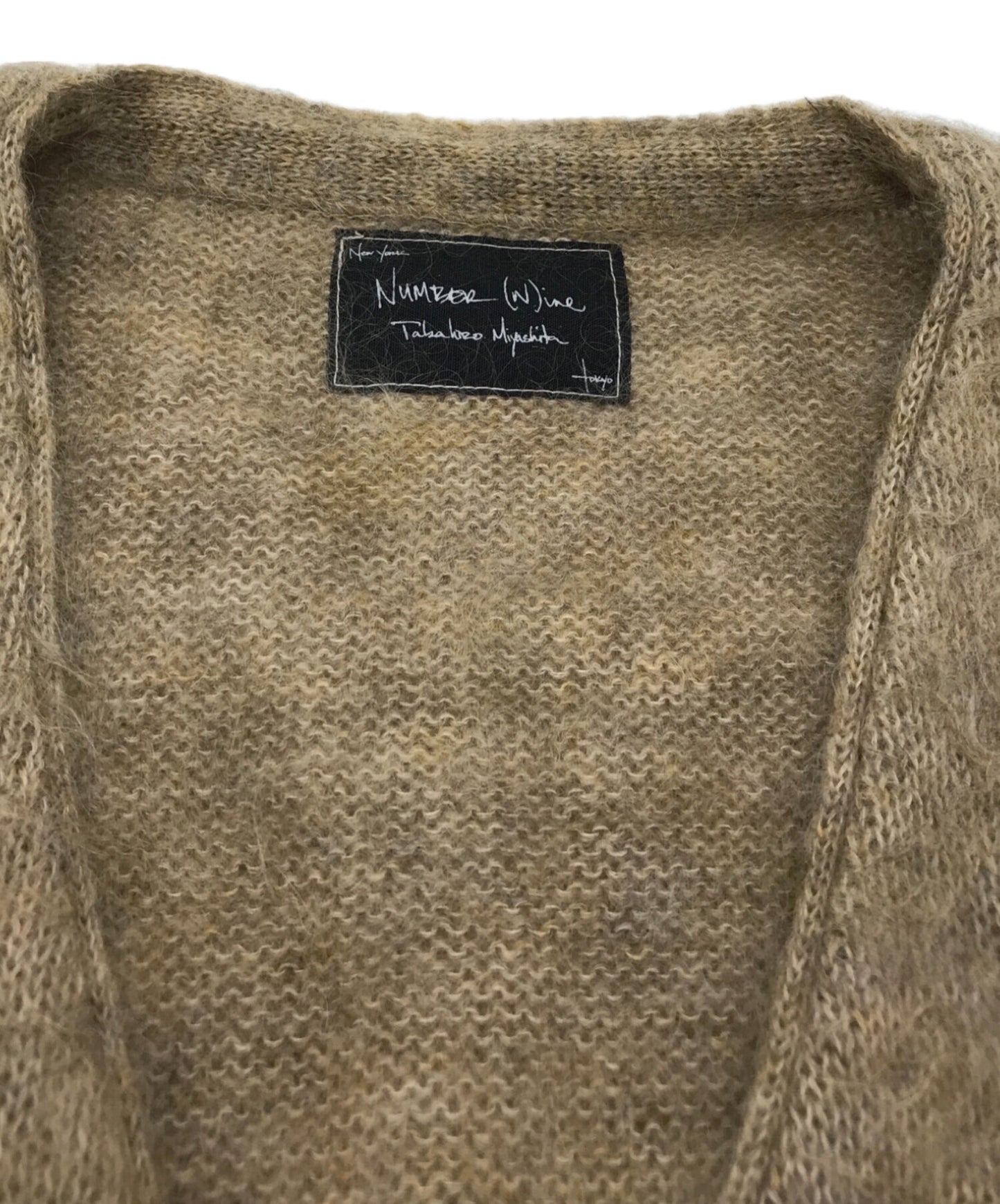 [Pre-owned] NUMBER (N)INE cardigan