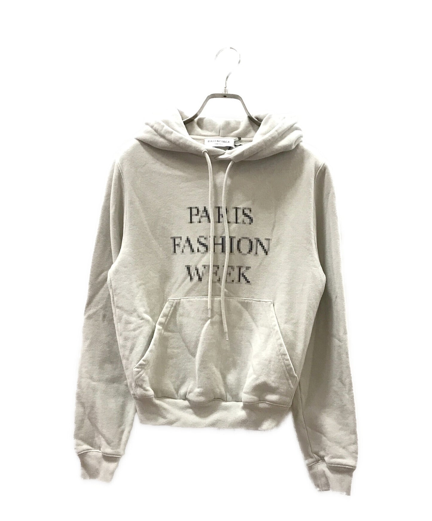 [Pre-owned] BALENCIAGA Paris Fashion Week hoodie 657683 TKV85