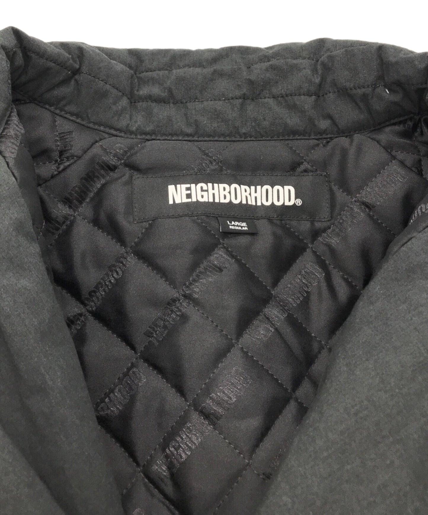 [Pre-owned] NEIGHBORHOOD STANDCOLLAR RIDERS JACKET 232SZNH-JKM04