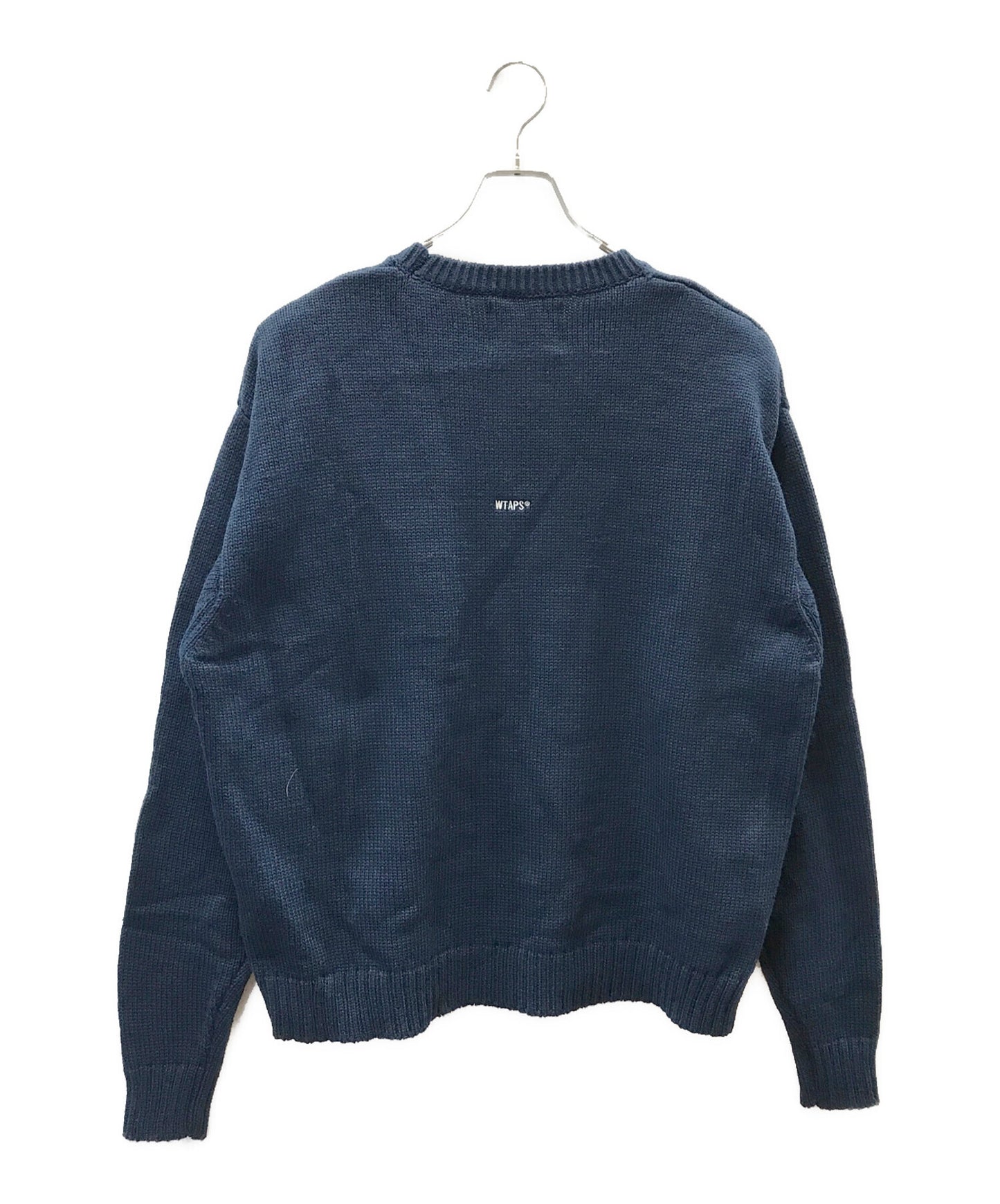 [Pre-owned] WTAPS CREW NECK 02 SWEATER POLY SIGN 232madt-knm05