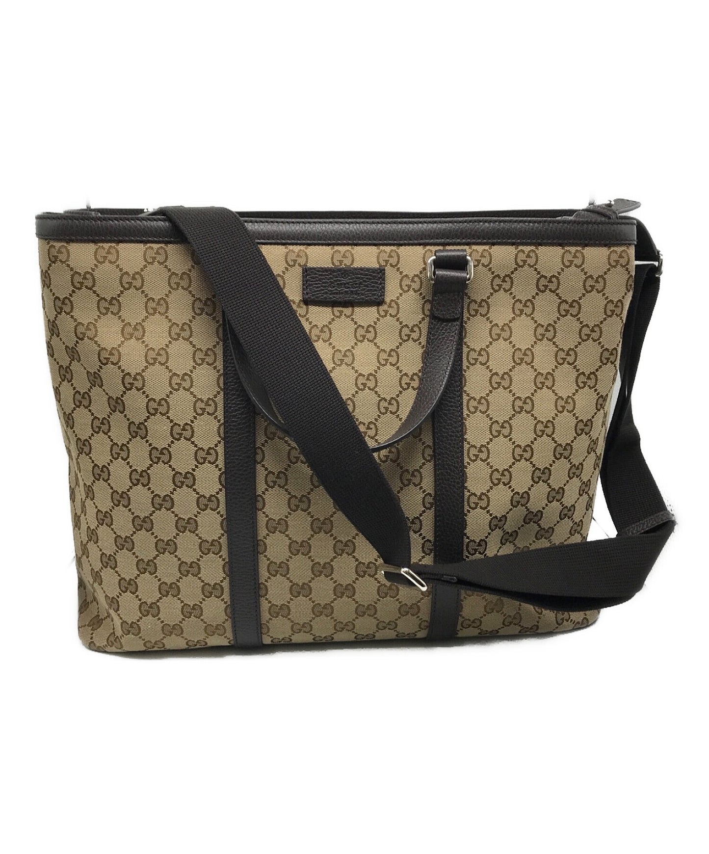 [Pre-owned] GUCCI GG canvas tote bag 449169