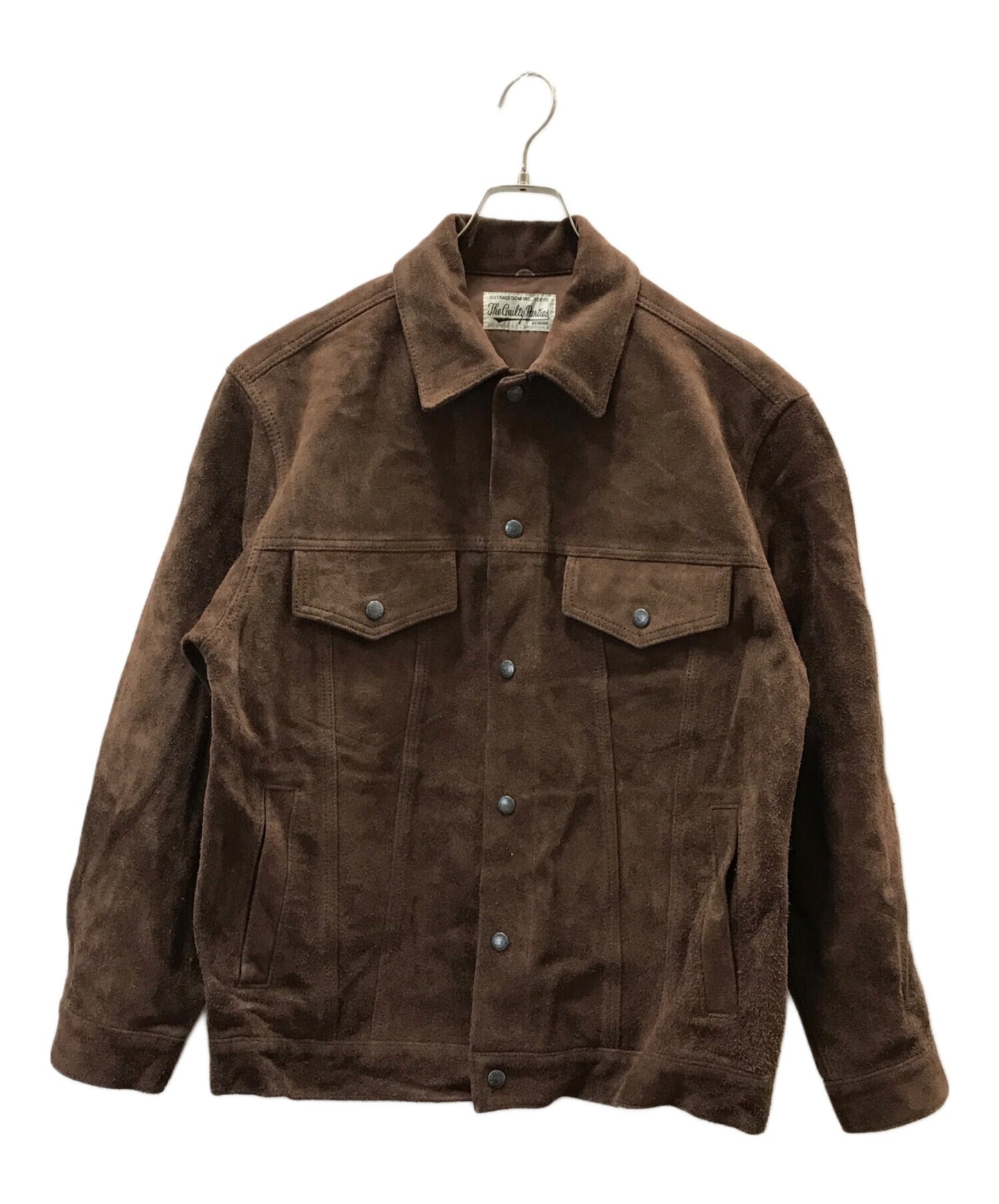 [Pre-owned] WACKO MARIA SUEDE LEATHER TRUCKER JACKET(TYPE-1)